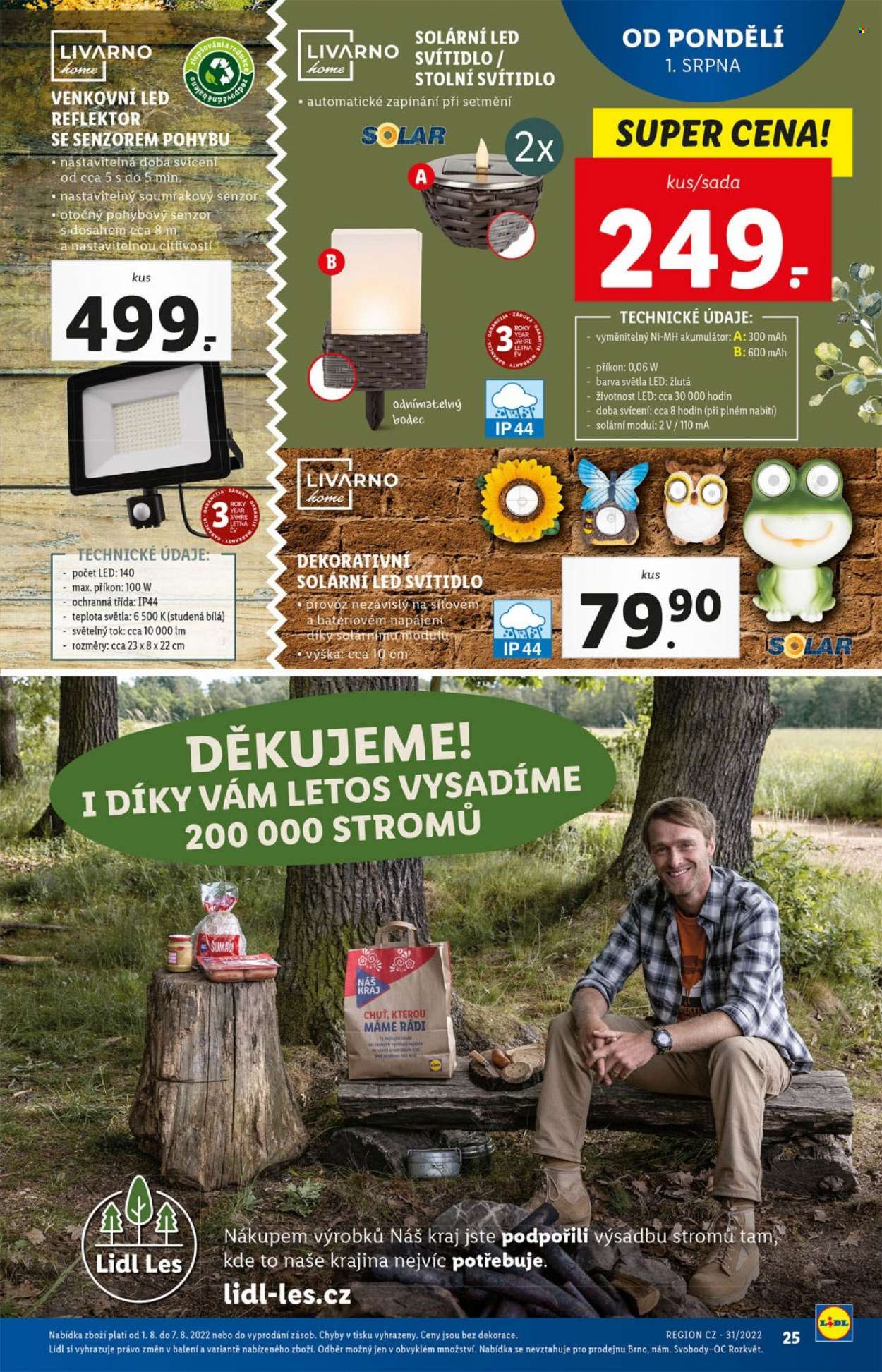 Leták Lidl - 1.8.2022 - 7.8.2022. Strana 25