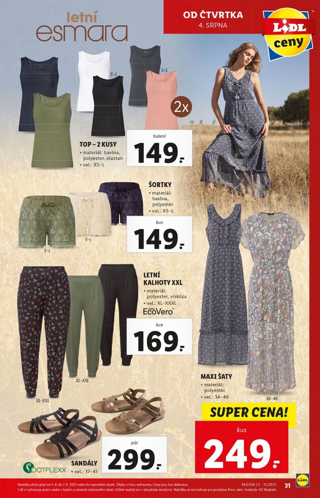 Leták Lidl - 1.8.2022 - 7.8.2022. Strana 31