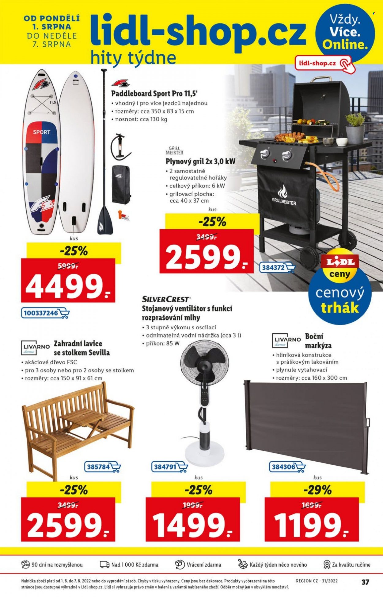 Leták Lidl - 1.8.2022 - 7.8.2022. Strana 37