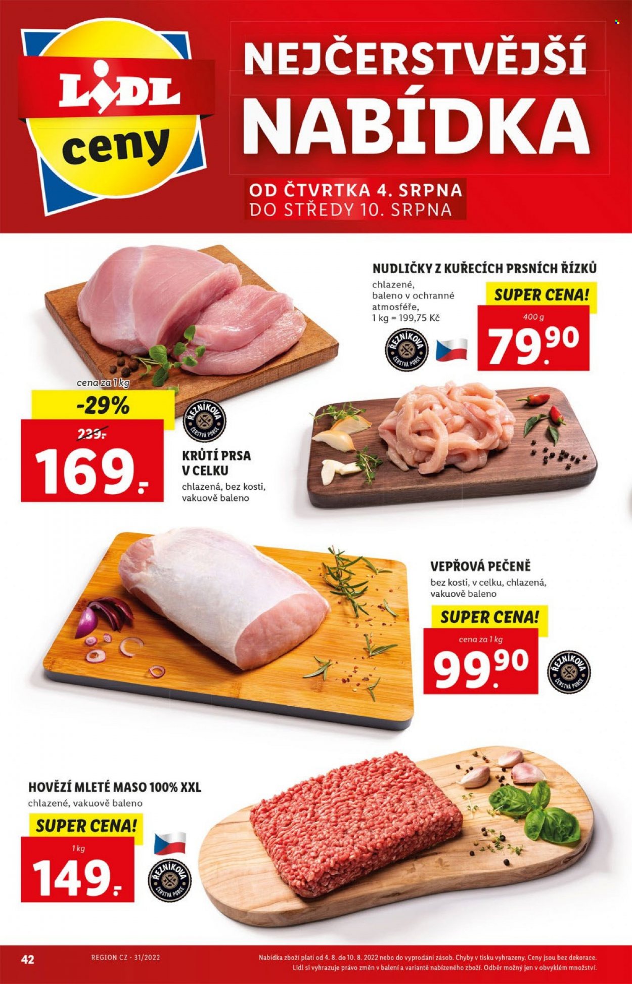 Leták Lidl - 1.8.2022 - 7.8.2022. Strana 42