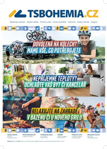 Leták T.S. BOHEMIA - 1.8.2022 - 31.8.2022.
