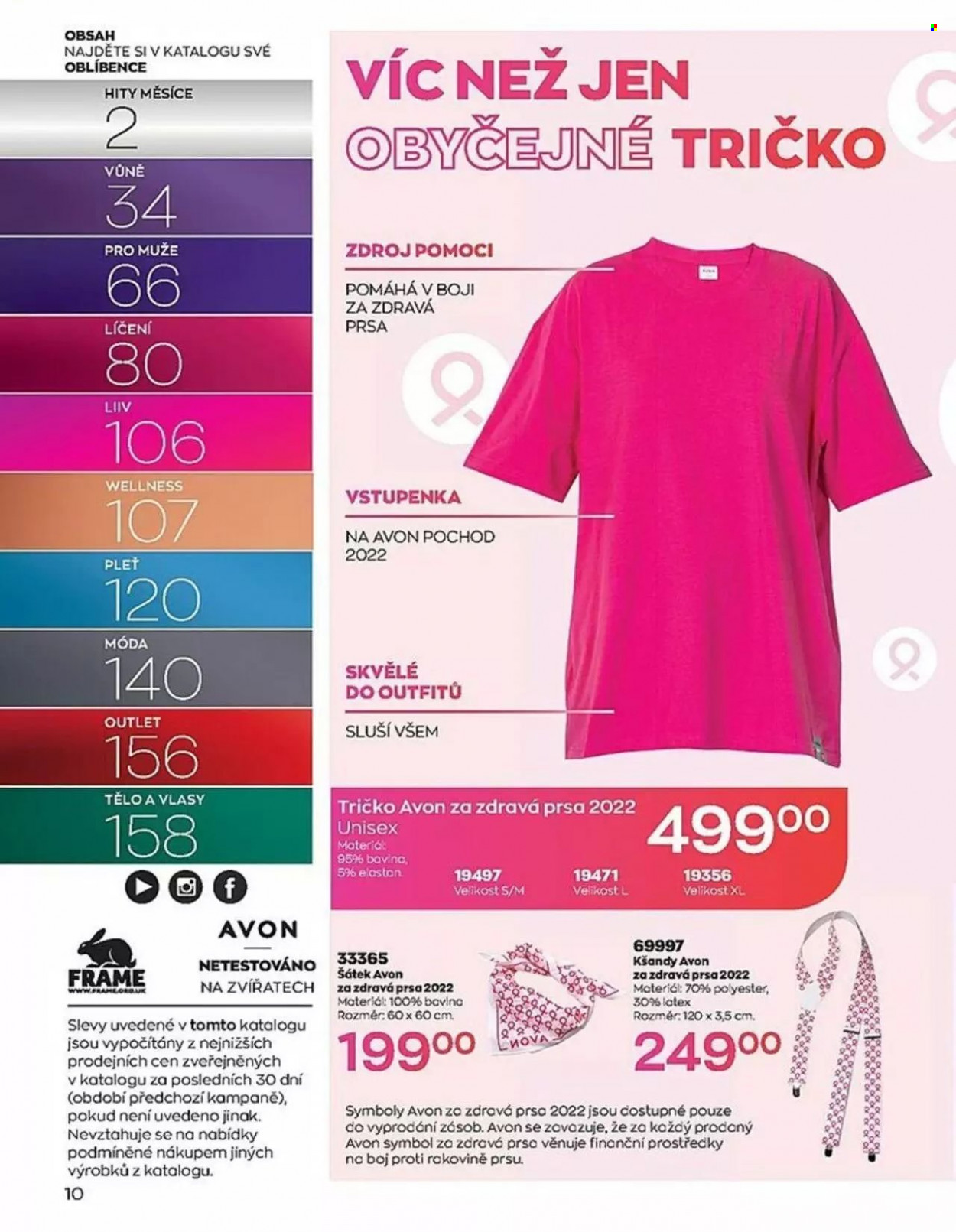 Leták AVON - 1.8.2022 - 31.8.2022. Strana 10