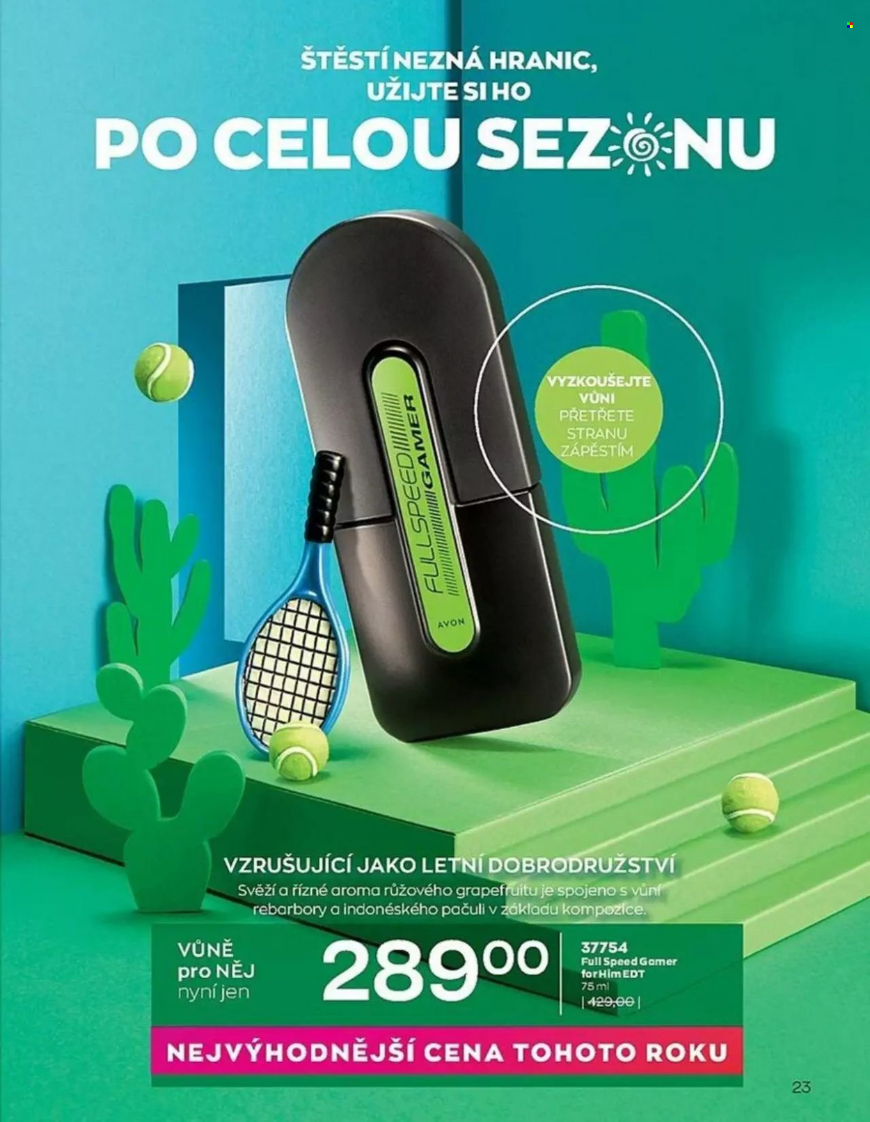 Leták AVON - 1.8.2022 - 31.8.2022. Strana 23