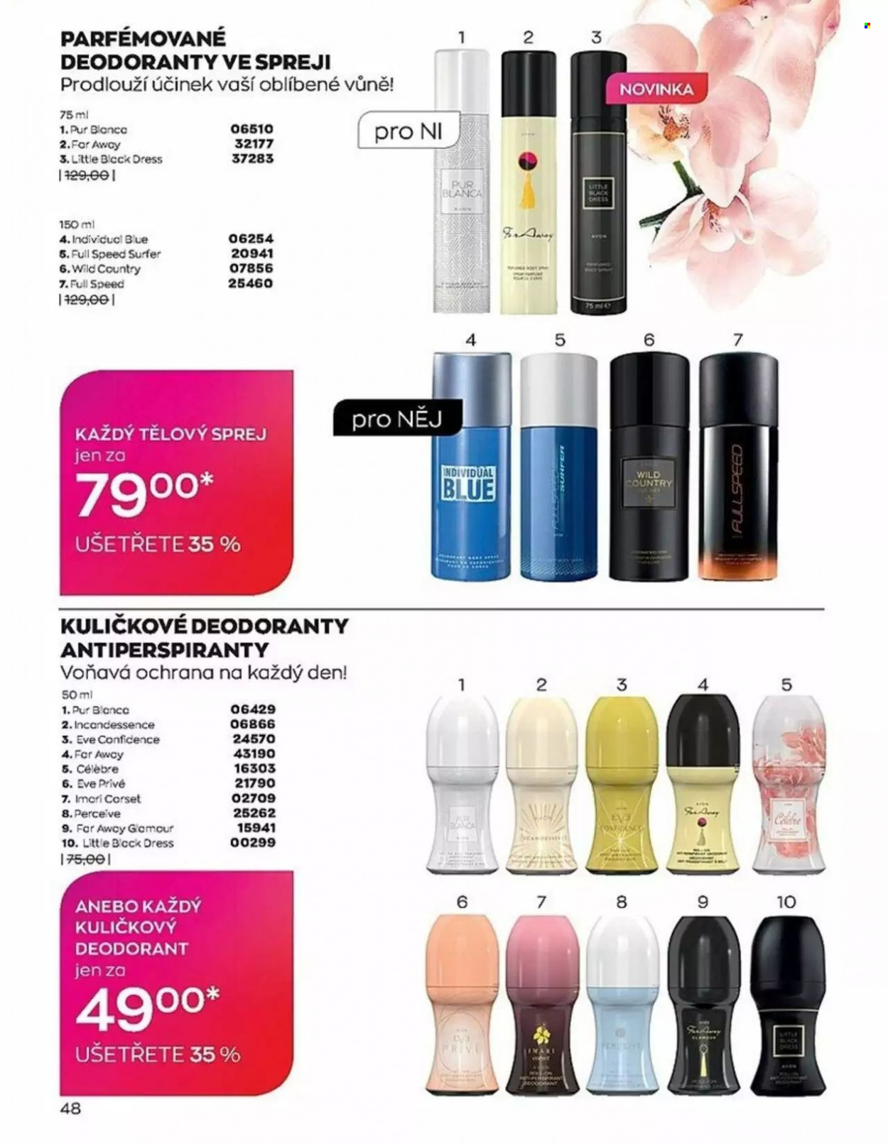 Leták AVON - 1.8.2022 - 31.8.2022. Strana 48