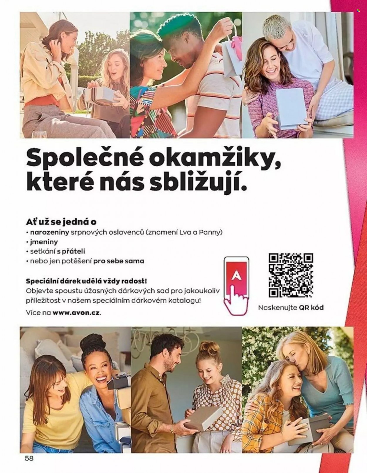 Leták AVON - 1.8.2022 - 31.8.2022. Strana 58