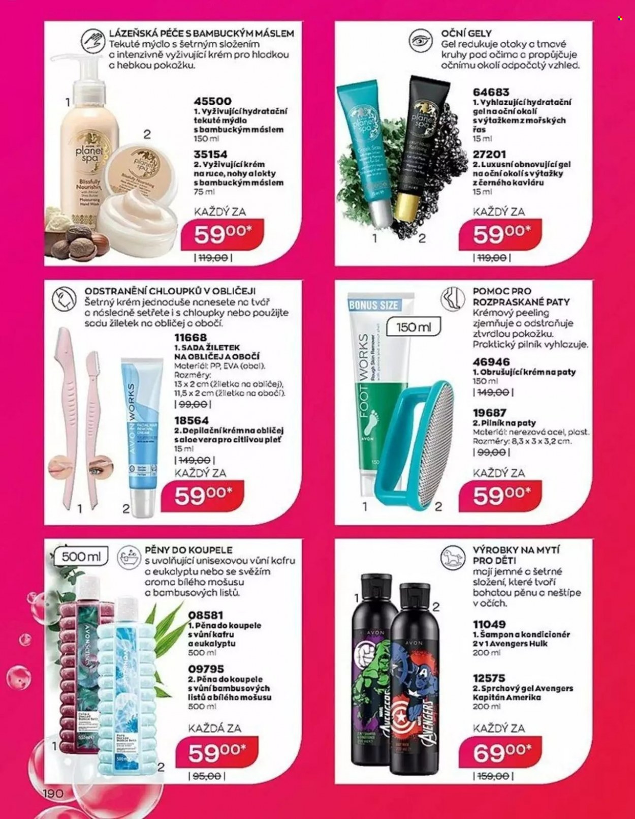 Leták AVON - 1.8.2022 - 31.8.2022. Strana 189