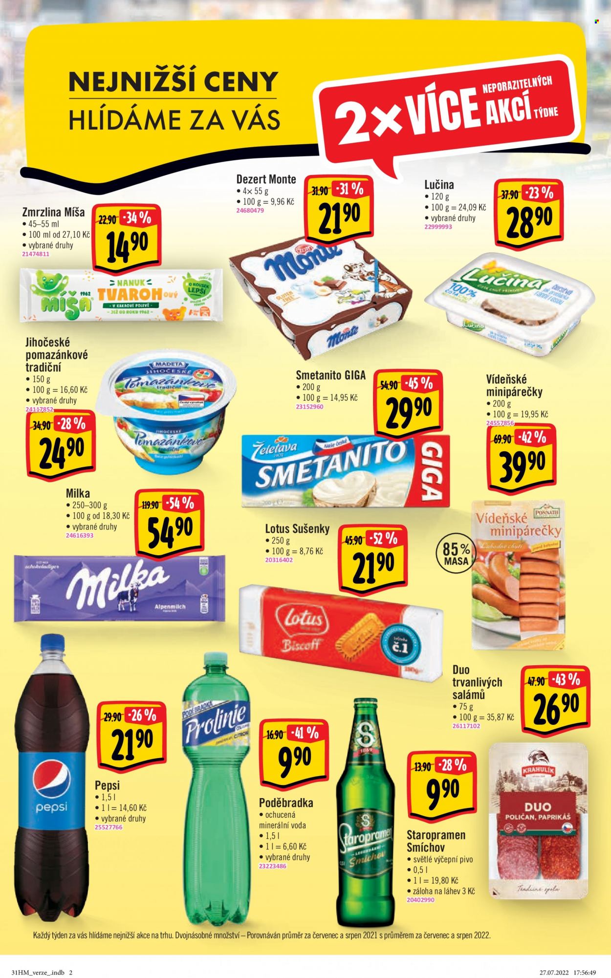 Leták Albert Hypermarket - 3.8.2022 - 9.8.2022. Strana 2