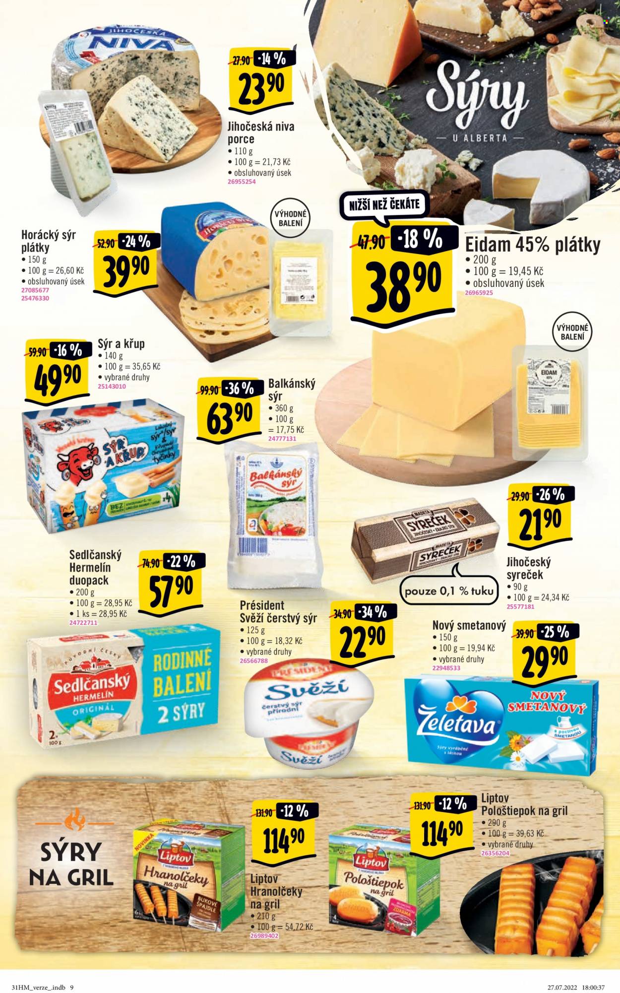 Leták Albert Hypermarket - 3.8.2022 - 9.8.2022. Strana 9