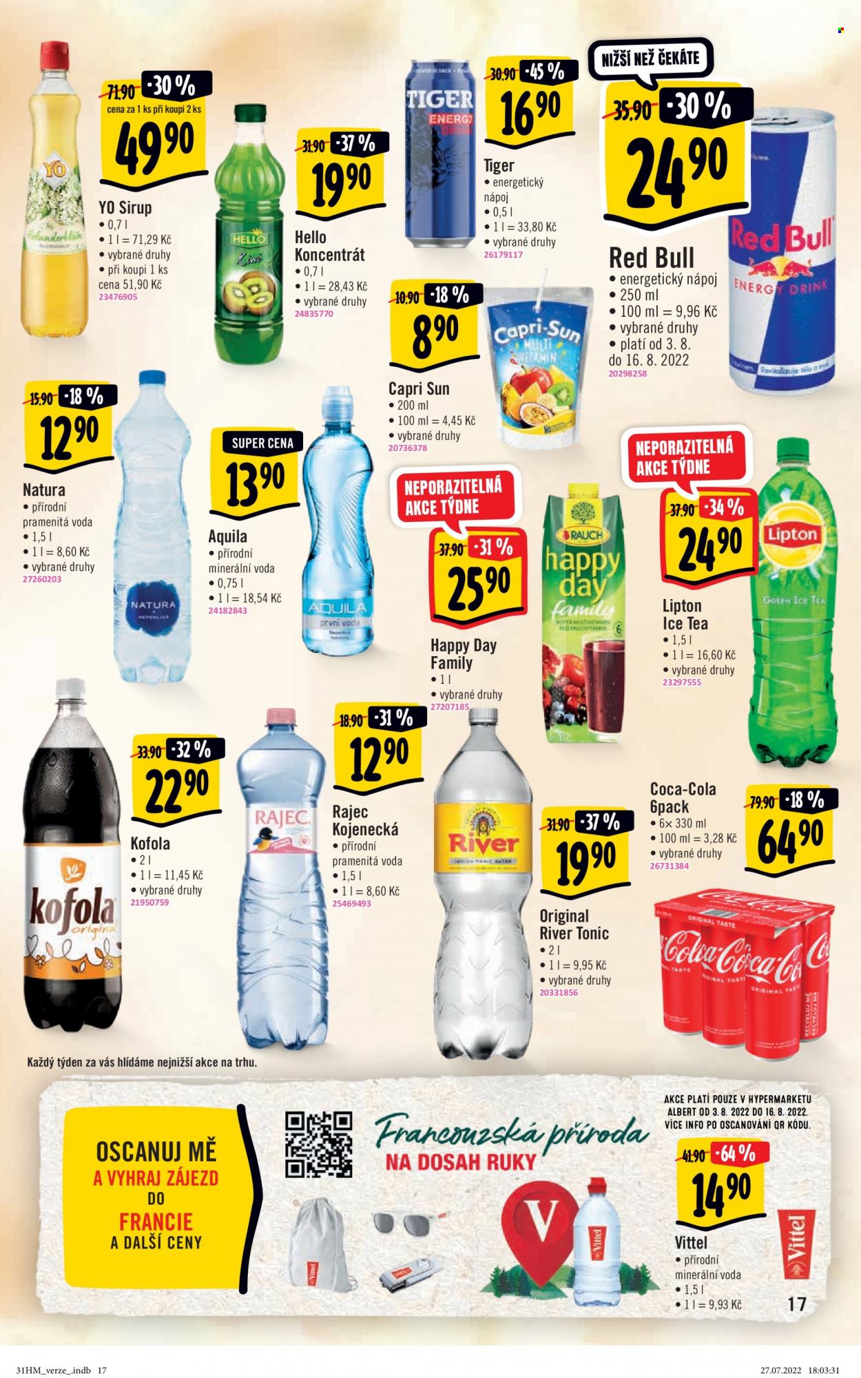 Leták Albert Hypermarket - 3.8.2022 - 9.8.2022. Strana 17