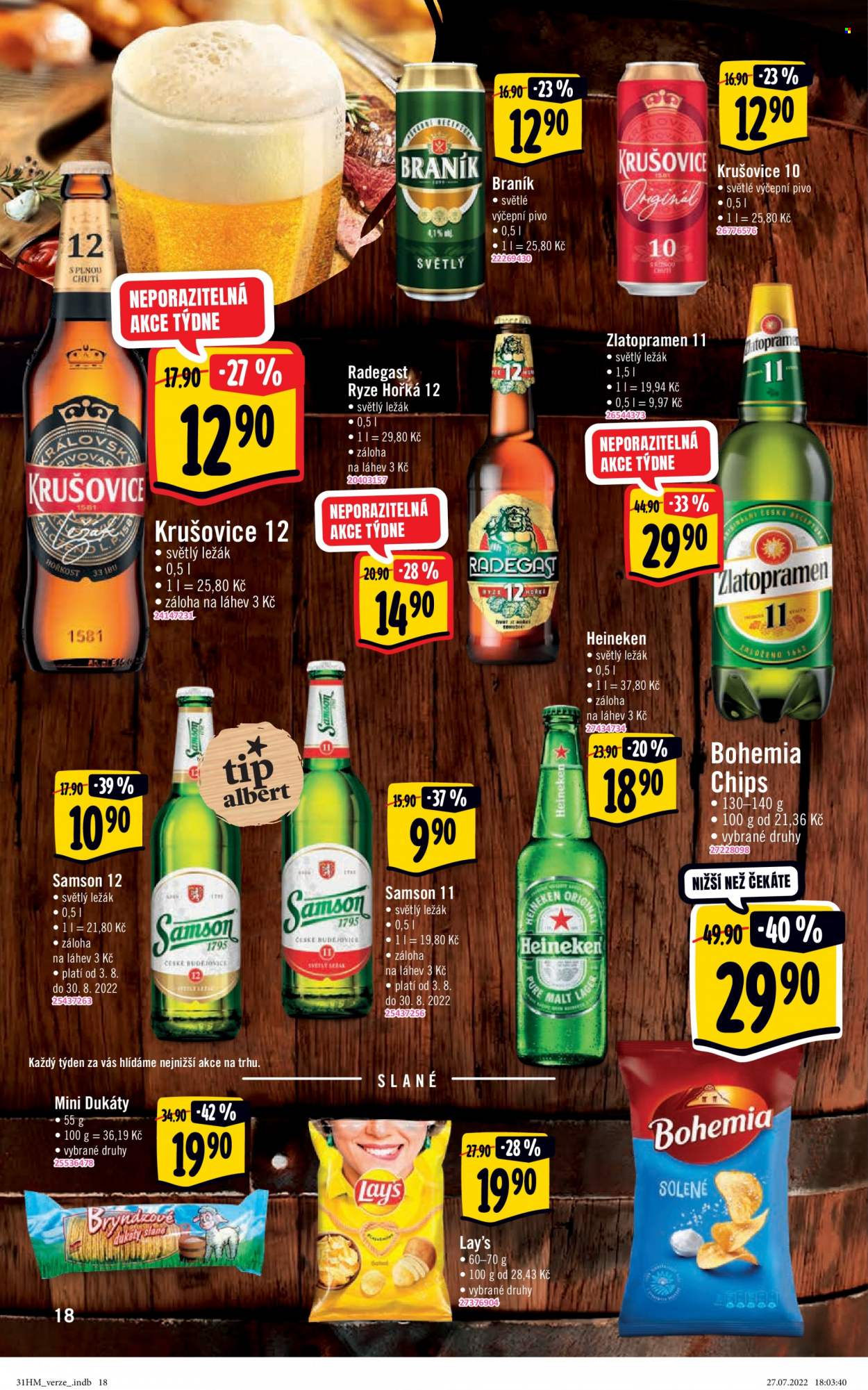 Leták Albert Hypermarket - 3.8.2022 - 9.8.2022. Strana 18