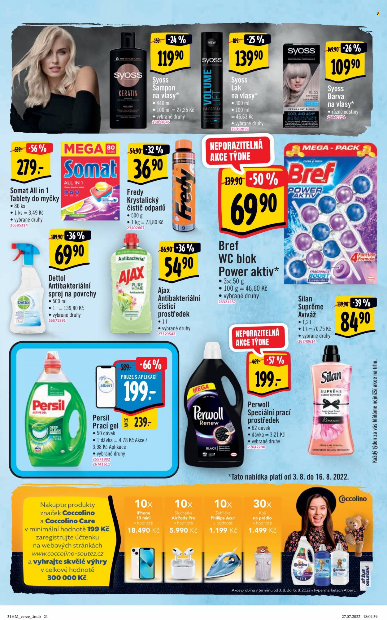 Leták Albert Hypermarket - 3.8.2022 - 9.8.2022. Strana 21