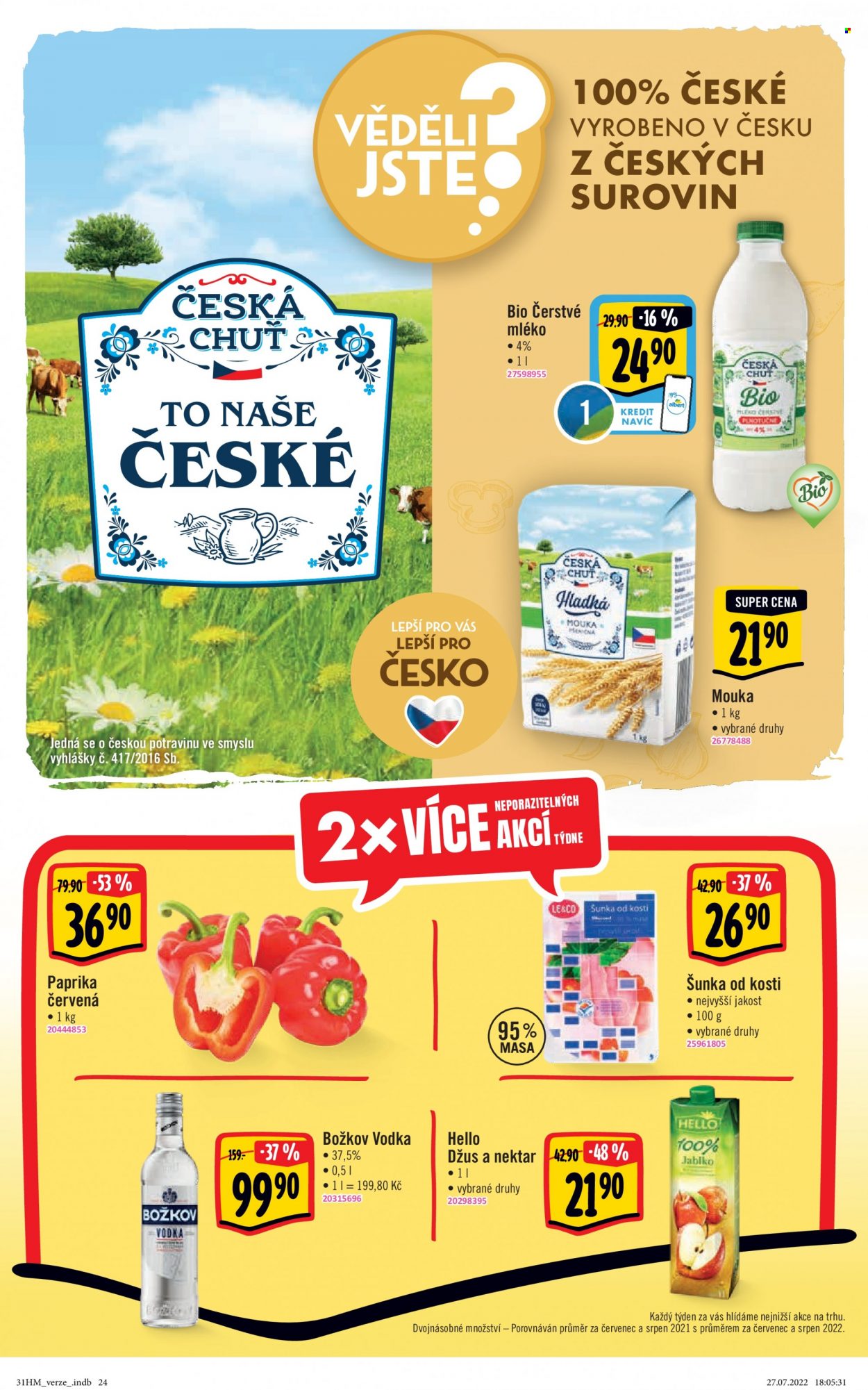 Leták Albert Hypermarket - 3.8.2022 - 9.8.2022. Strana 24