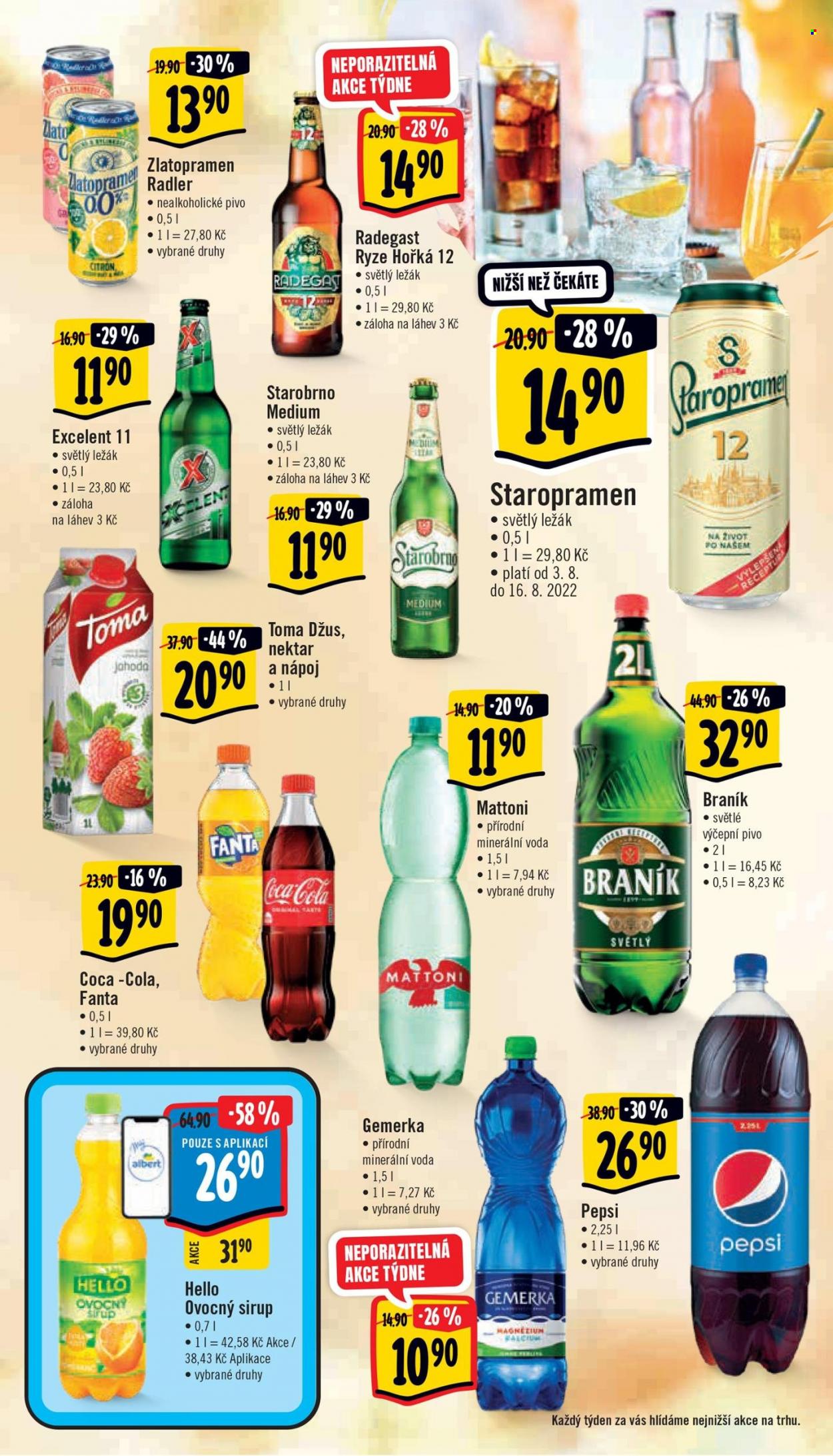 Leták Albert Supermarket - 3.8.2022 - 9.8.2022. Strana 17
