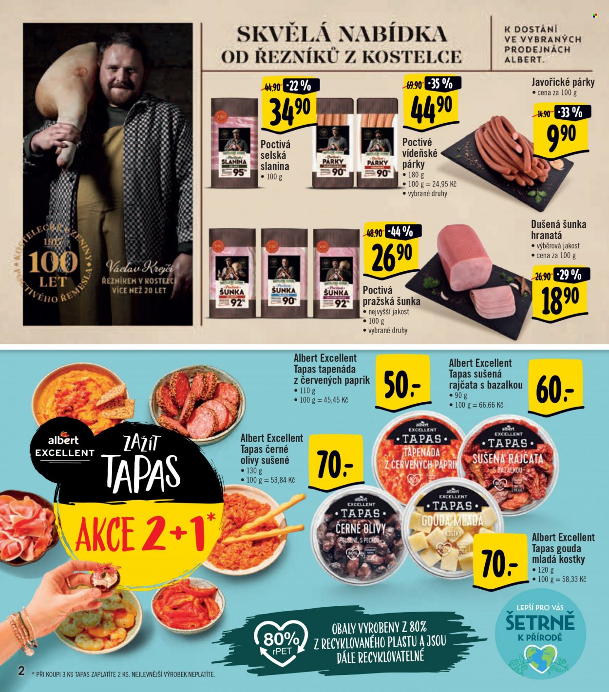 Leták Albert Hypermarket - 3.8.2022 - 16.8.2022. Strana 2