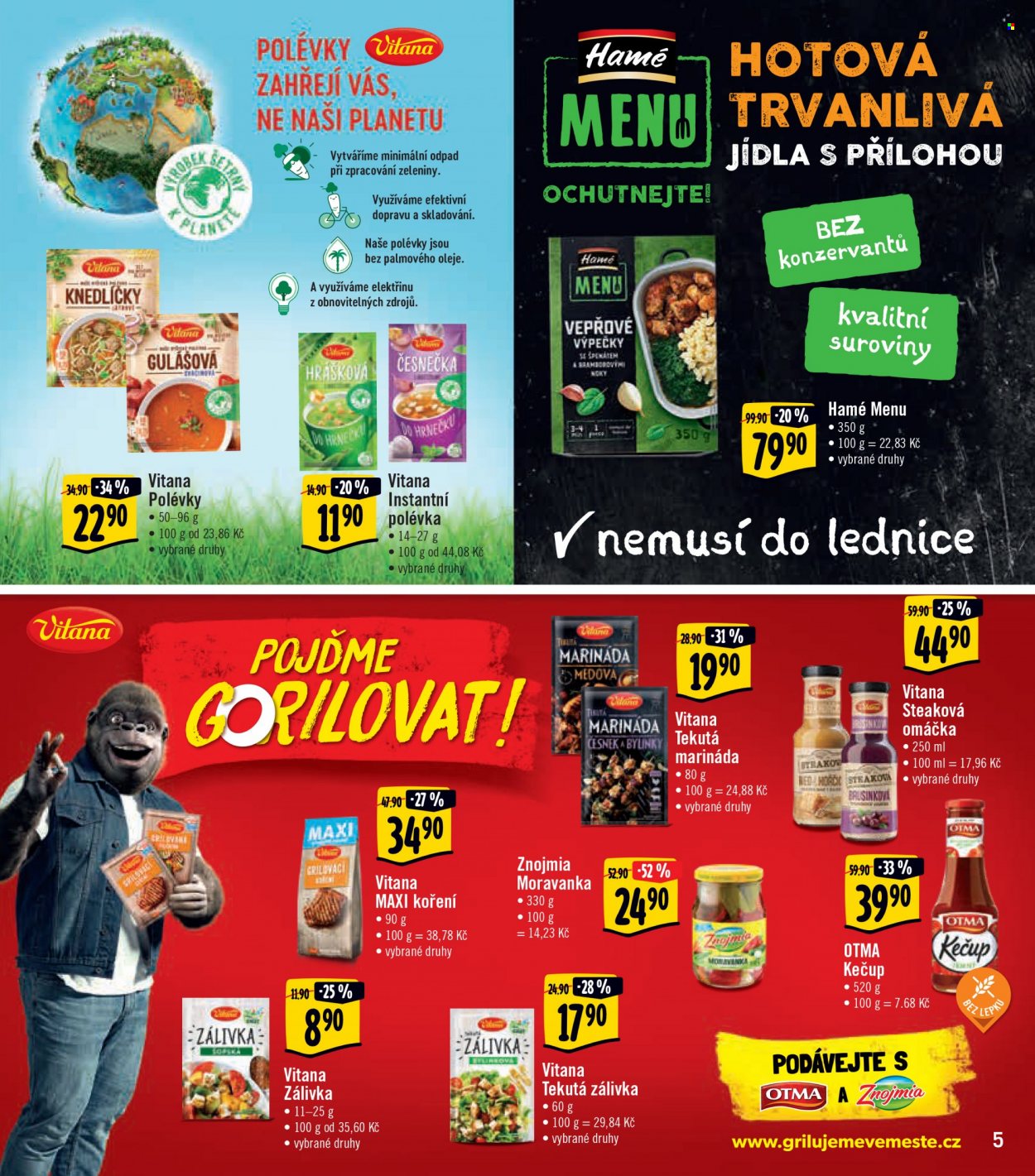 Leták Albert Hypermarket - 3.8.2022 - 16.8.2022. Strana 5