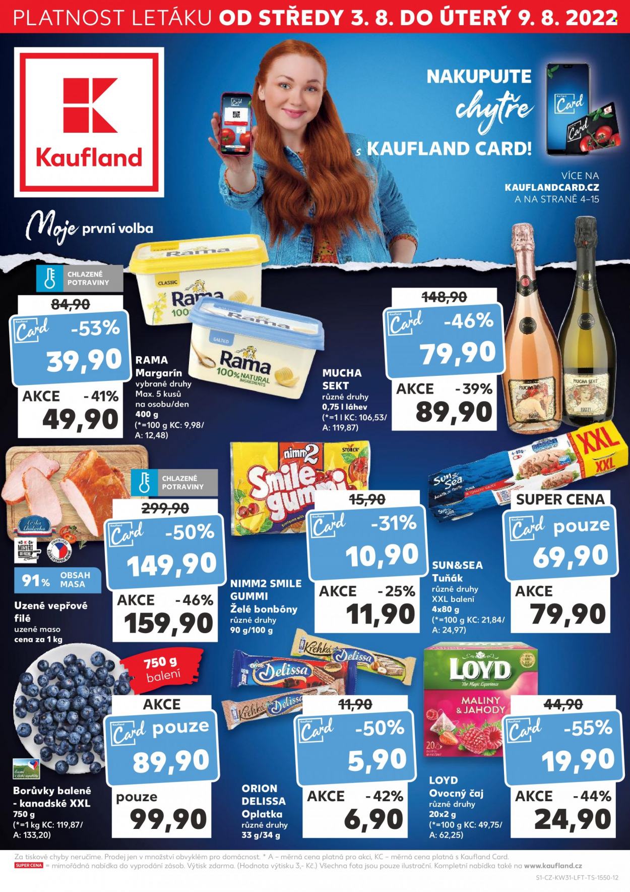 Leták Kaufland - 3.8.2022 - 9.8.2022. Strana 1