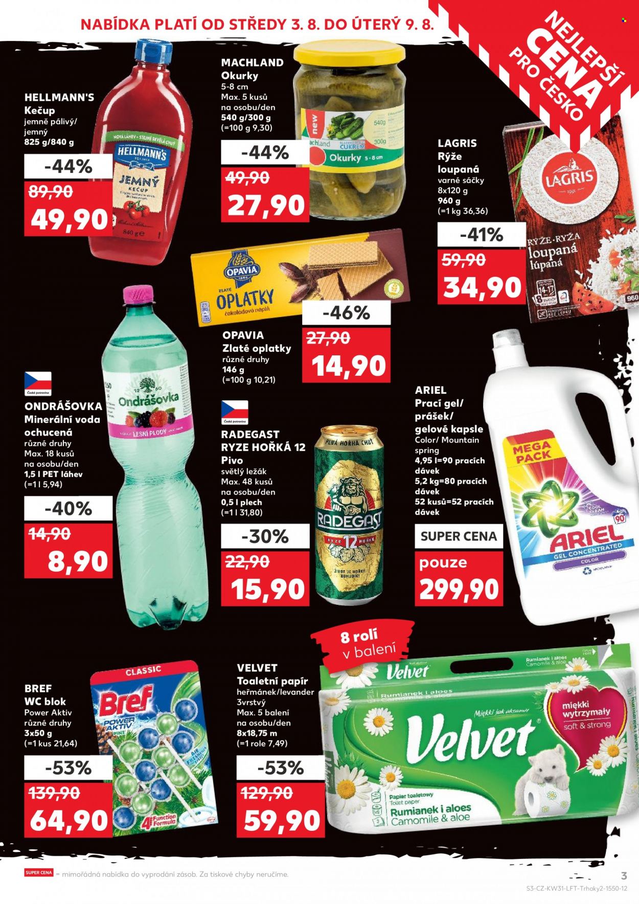 Leták Kaufland - 3.8.2022 - 9.8.2022. Strana 3