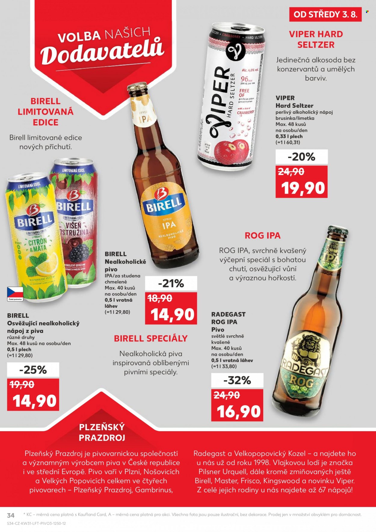 Leták Kaufland - 3.8.2022 - 9.8.2022. Strana 34