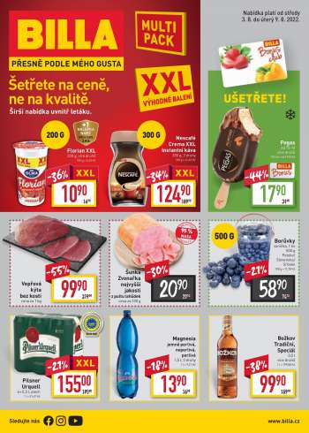Leták BILLA - 3.8.2022 - 9.8.2022.
