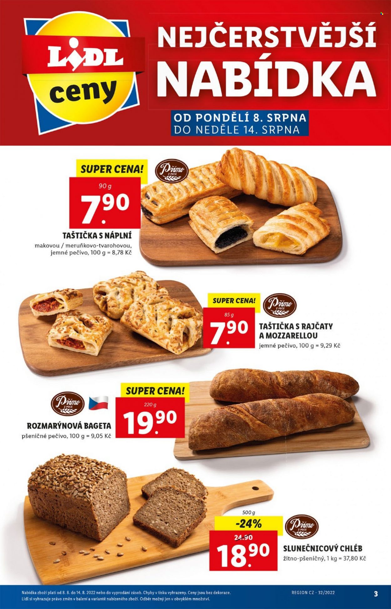 Leták Lidl - 8.8.2022 - 14.8.2022. Strana 3