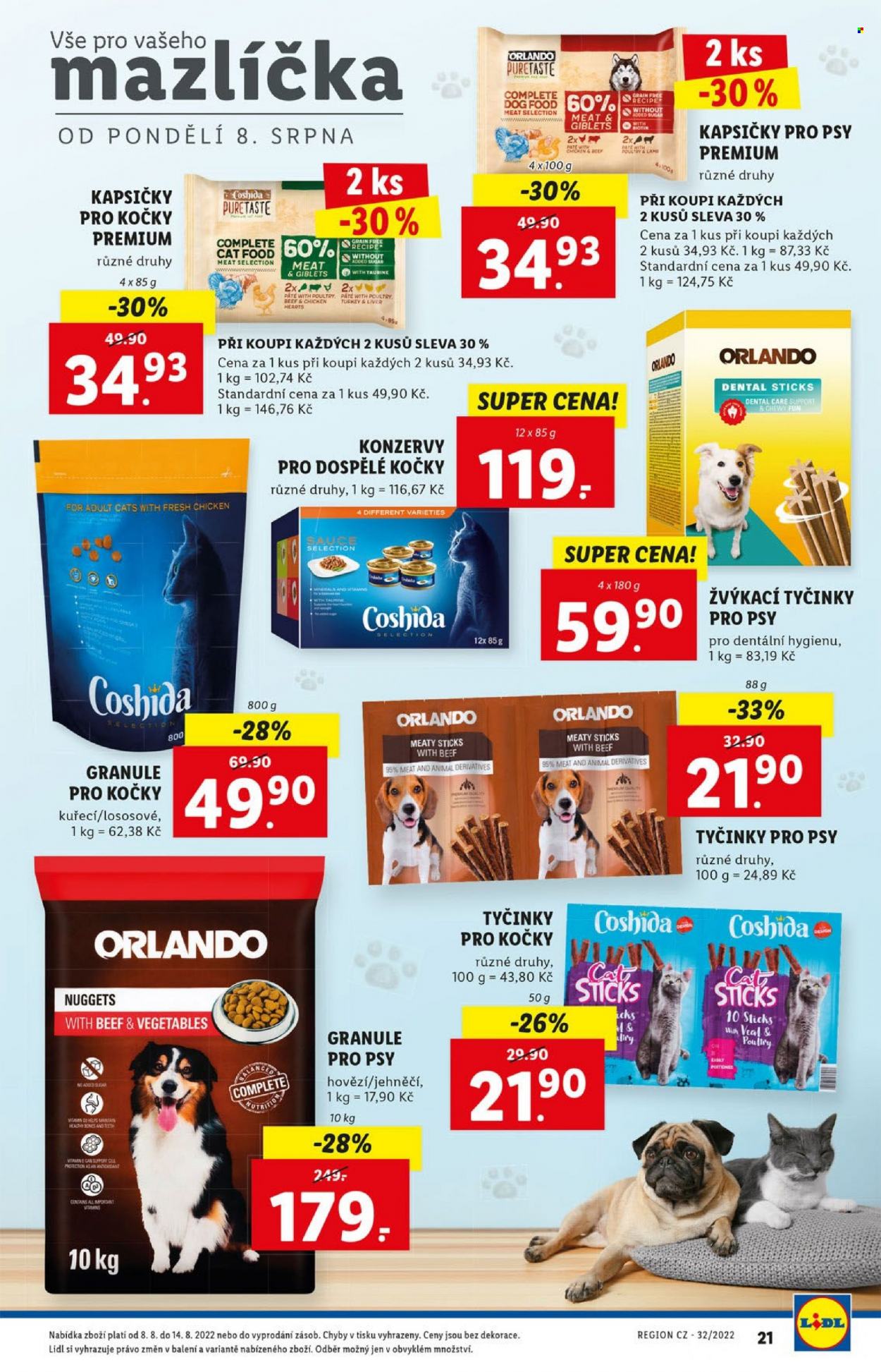 Leták Lidl - 8.8.2022 - 14.8.2022. Strana 21