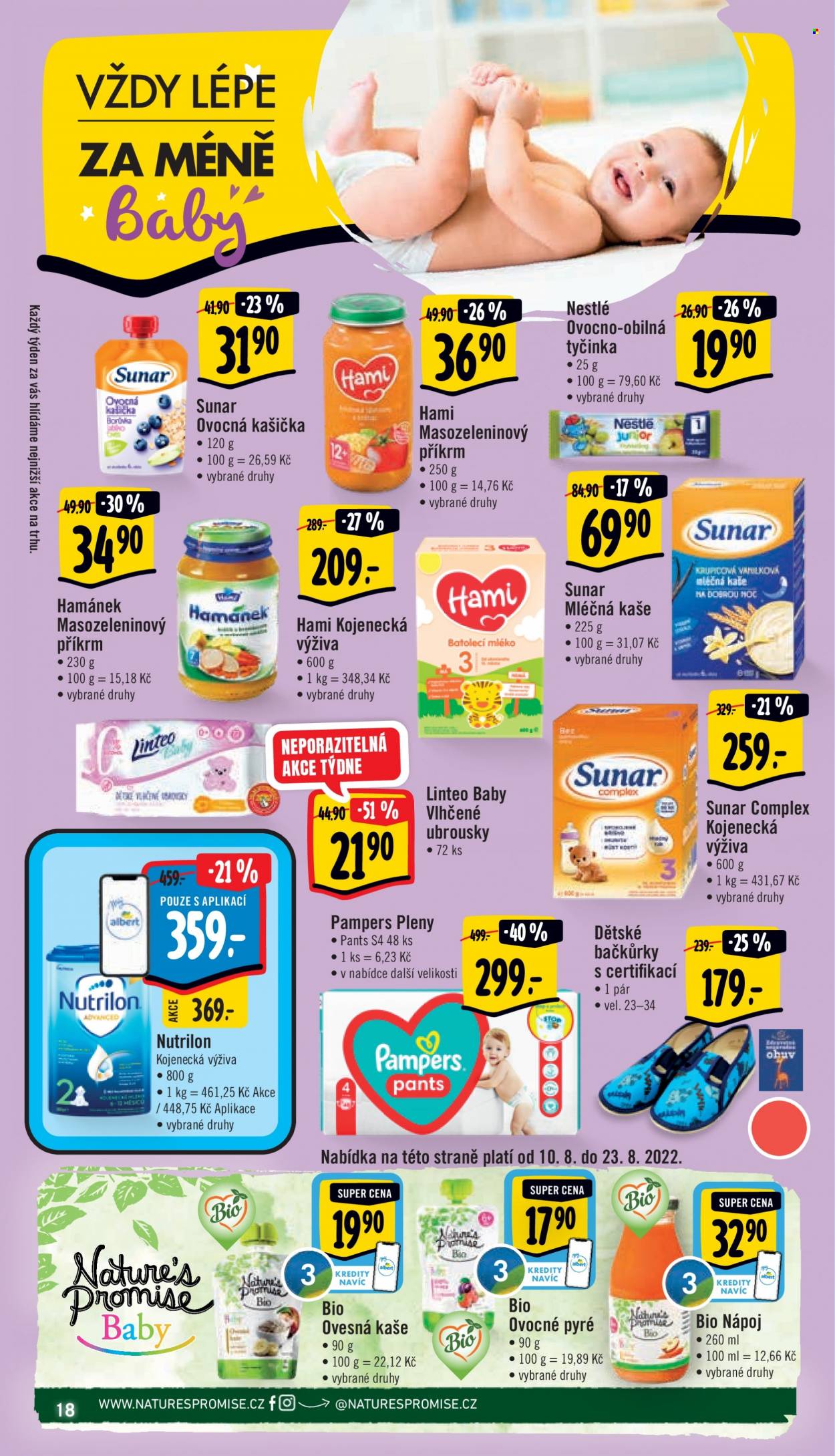 Leták Albert Supermarket - 10.8.2022 - 16.8.2022. Strana 18