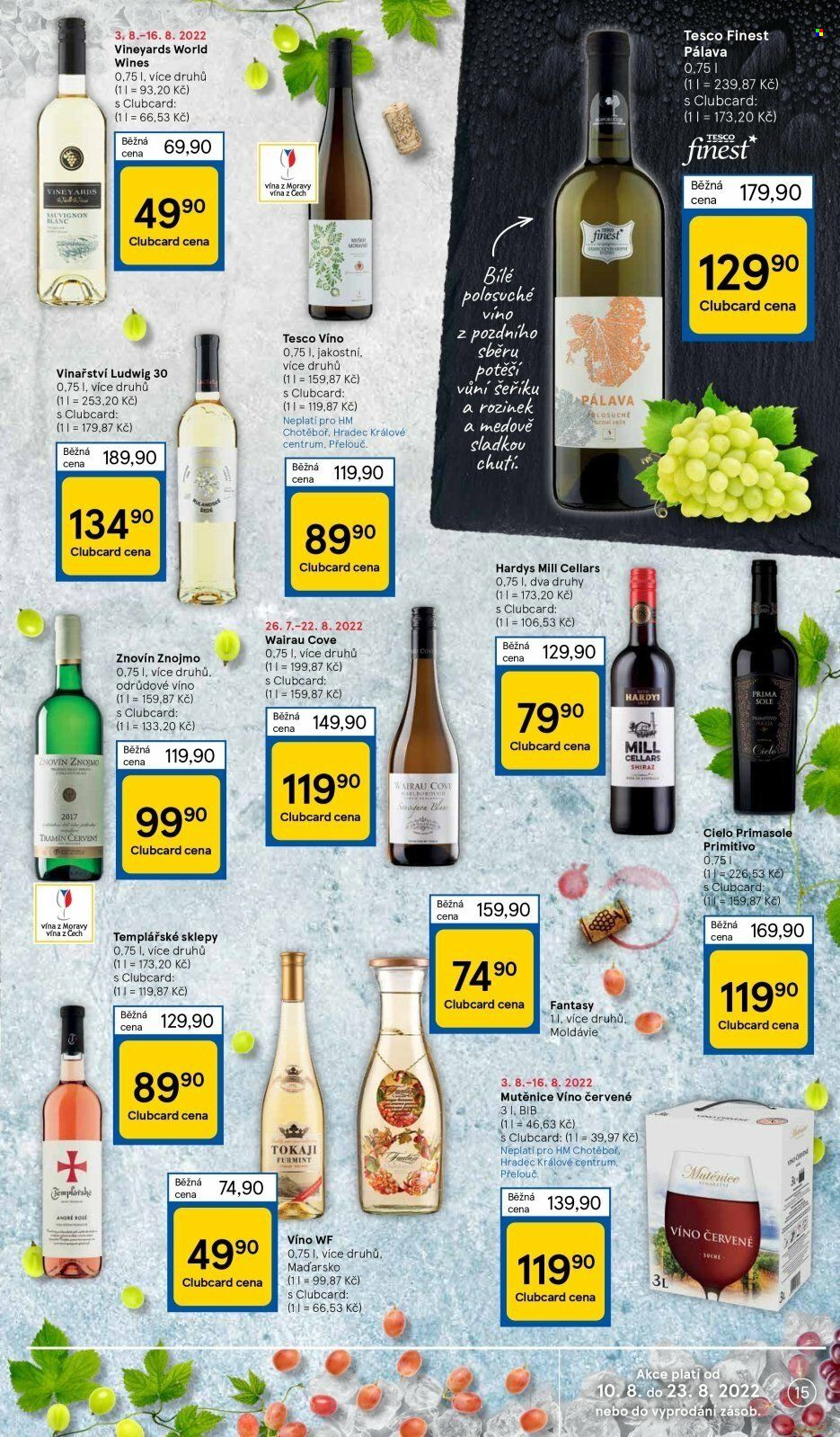 Leták TESCO - 10.8.2022 - 16.8.2022. Strana 15