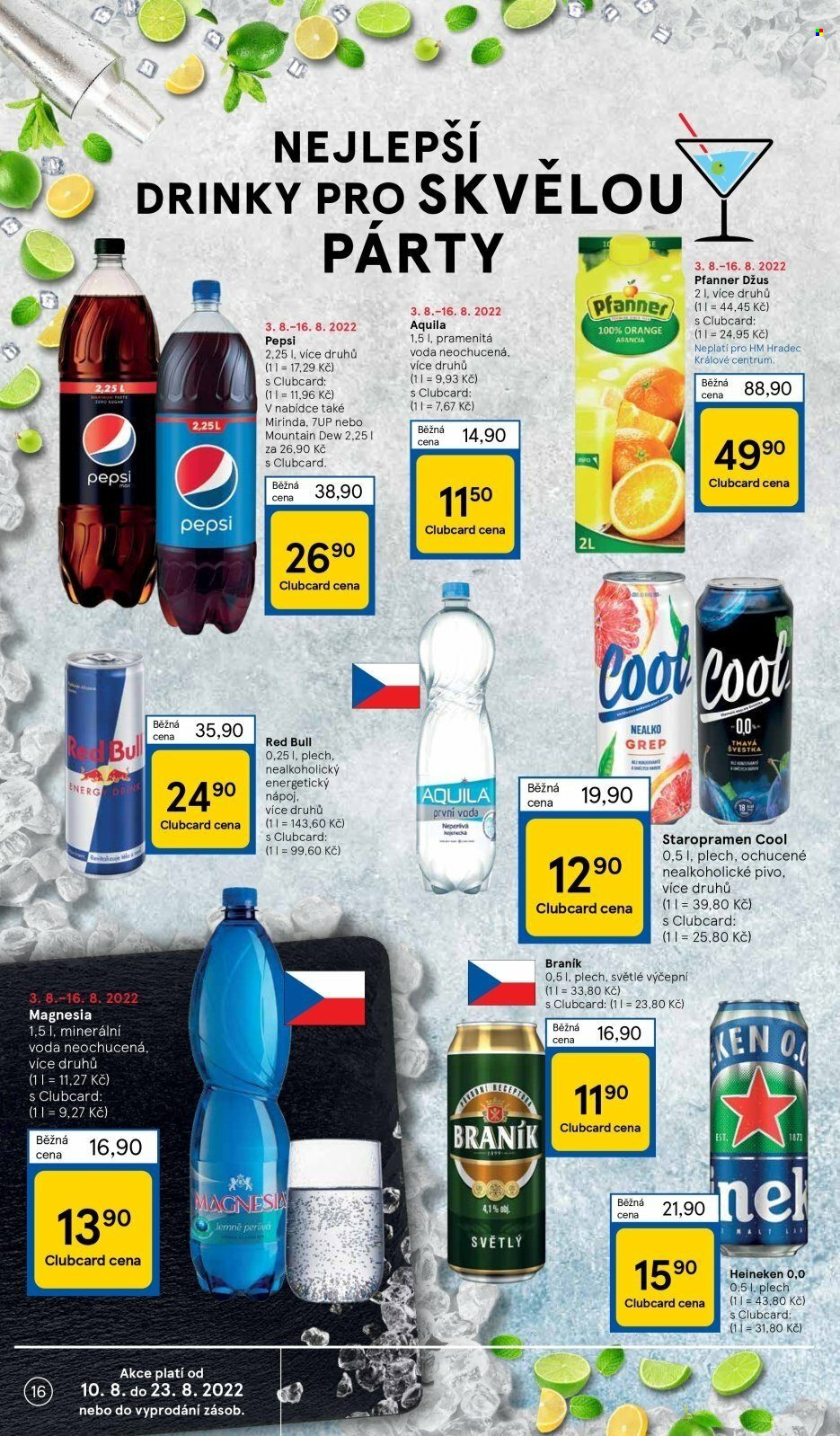 Leták TESCO - 10.8.2022 - 16.8.2022. Strana 16