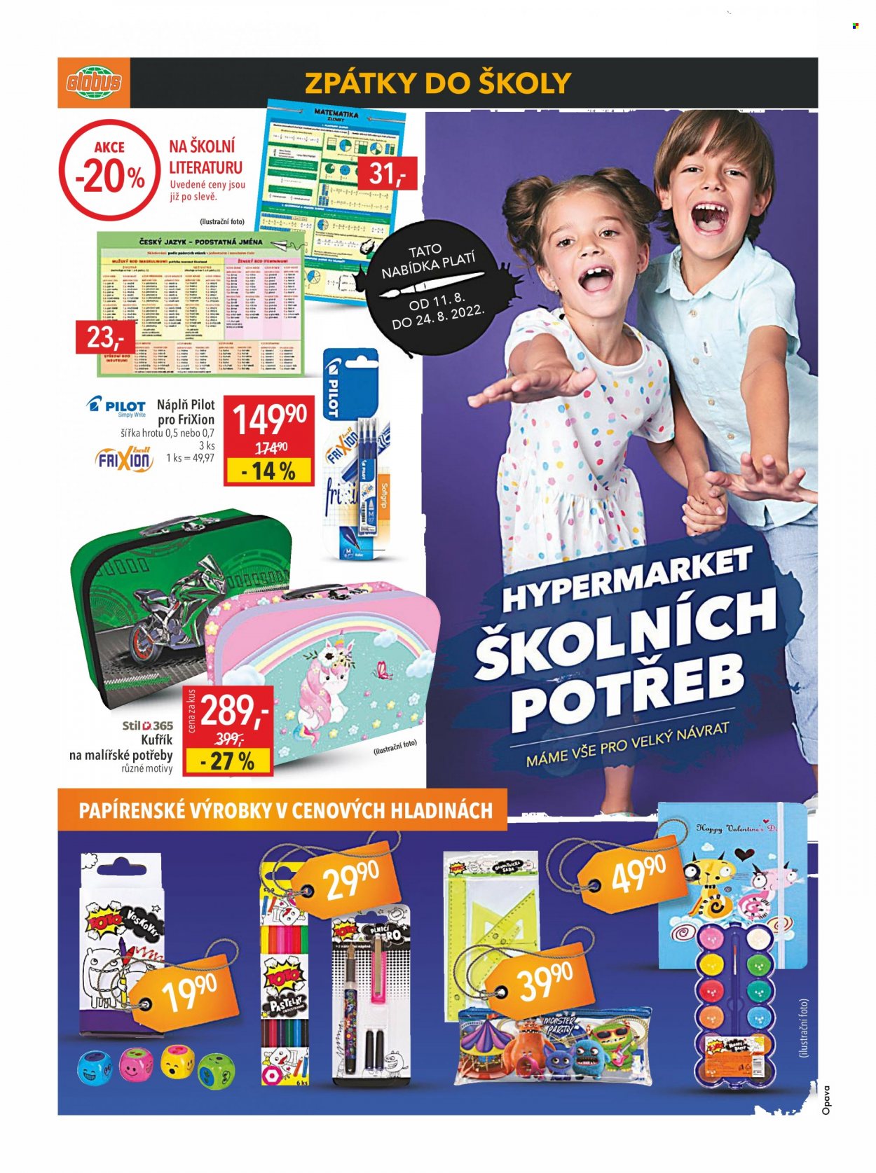 Leták Globus - 11.8.2022 - 17.8.2022. Strana 2