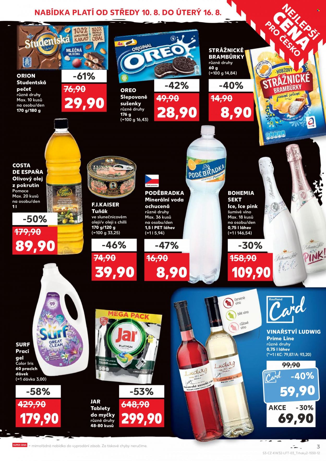Leták Kaufland - 10.8.2022 - 16.8.2022. Strana 3
