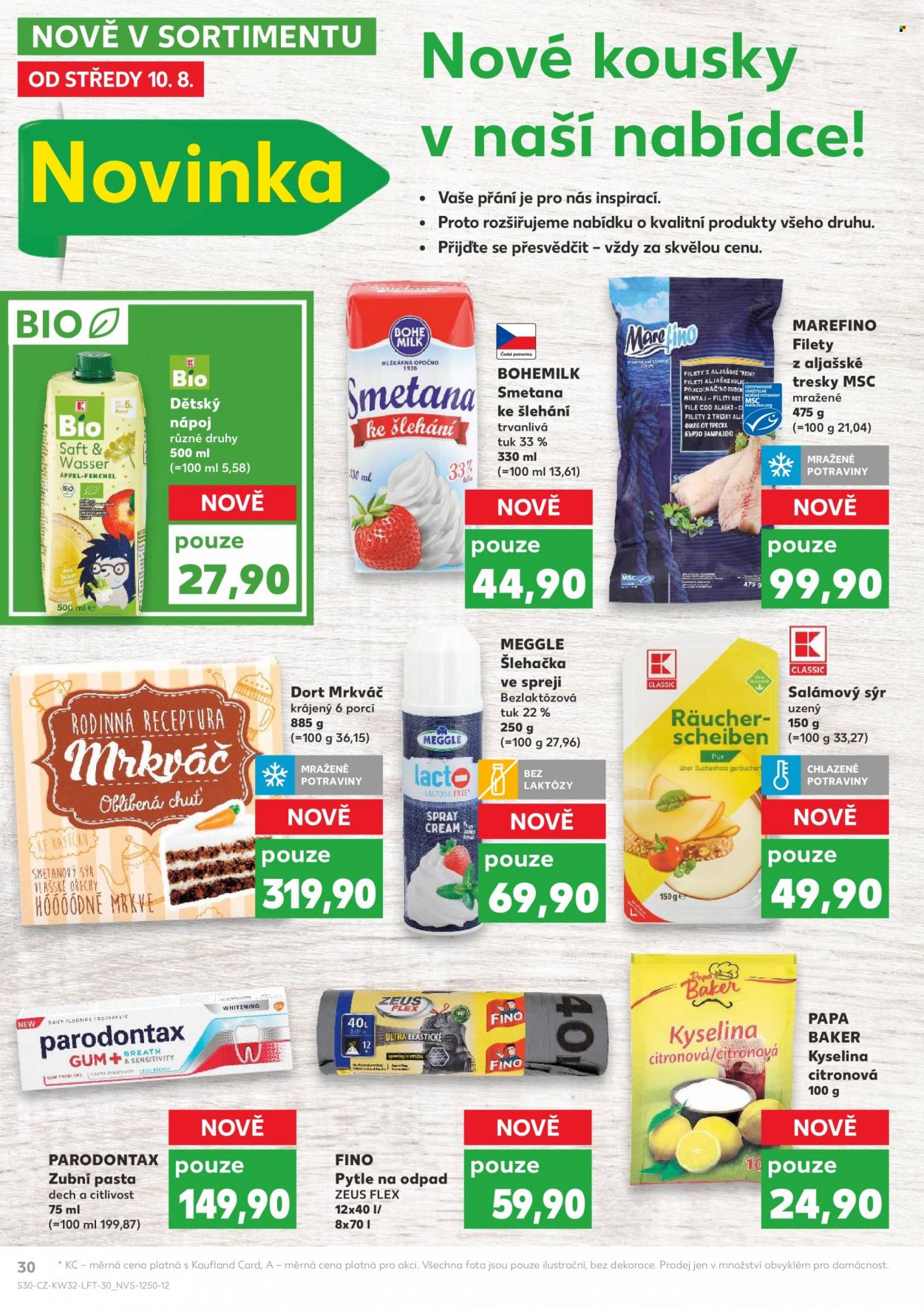 Leták Kaufland - 10.8.2022 - 16.8.2022. Strana 30