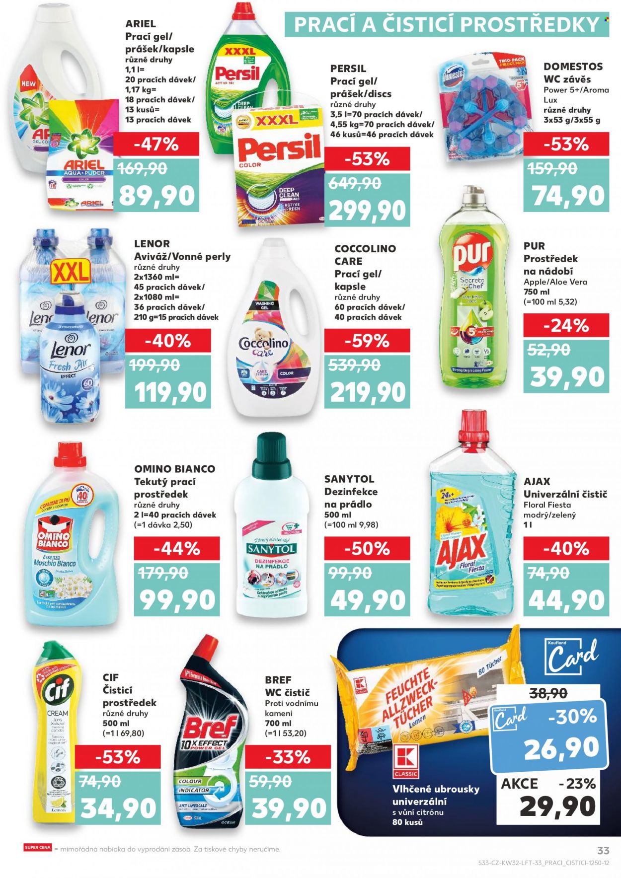 Leták Kaufland - 10.8.2022 - 16.8.2022. Strana 33