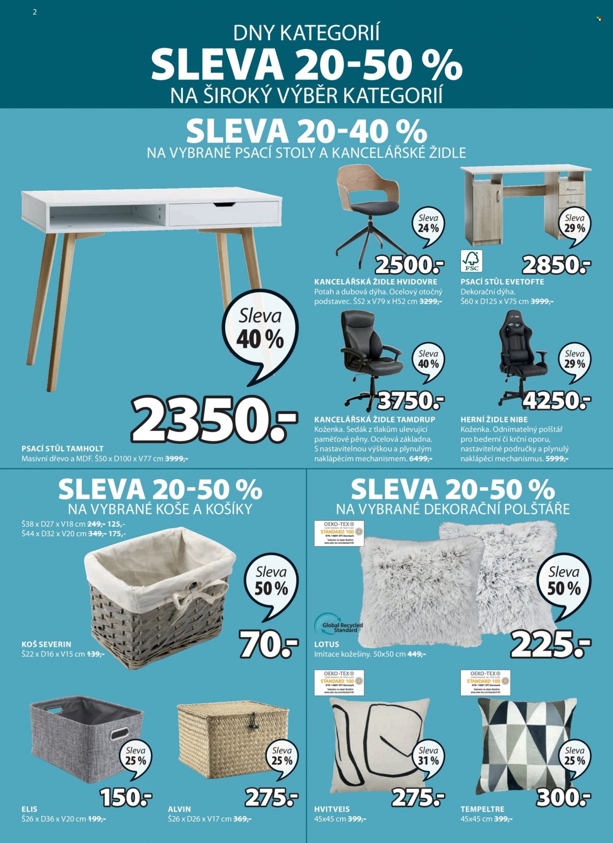 Leták JYSK - 10.8.2022 - 13.9.2022. Strana 2