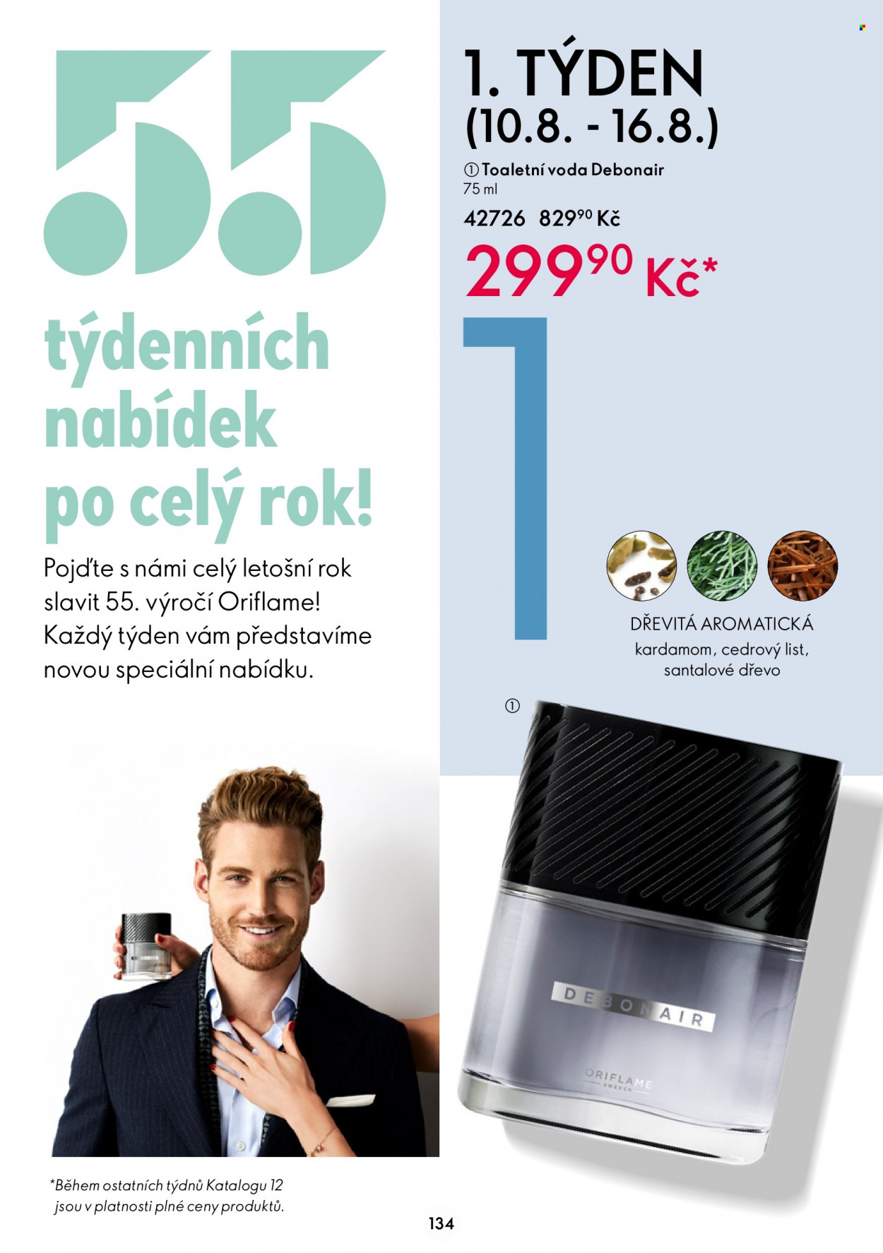 Leták ORIFLAME - 10.8.2022 - 30.8.2022. Strana 134