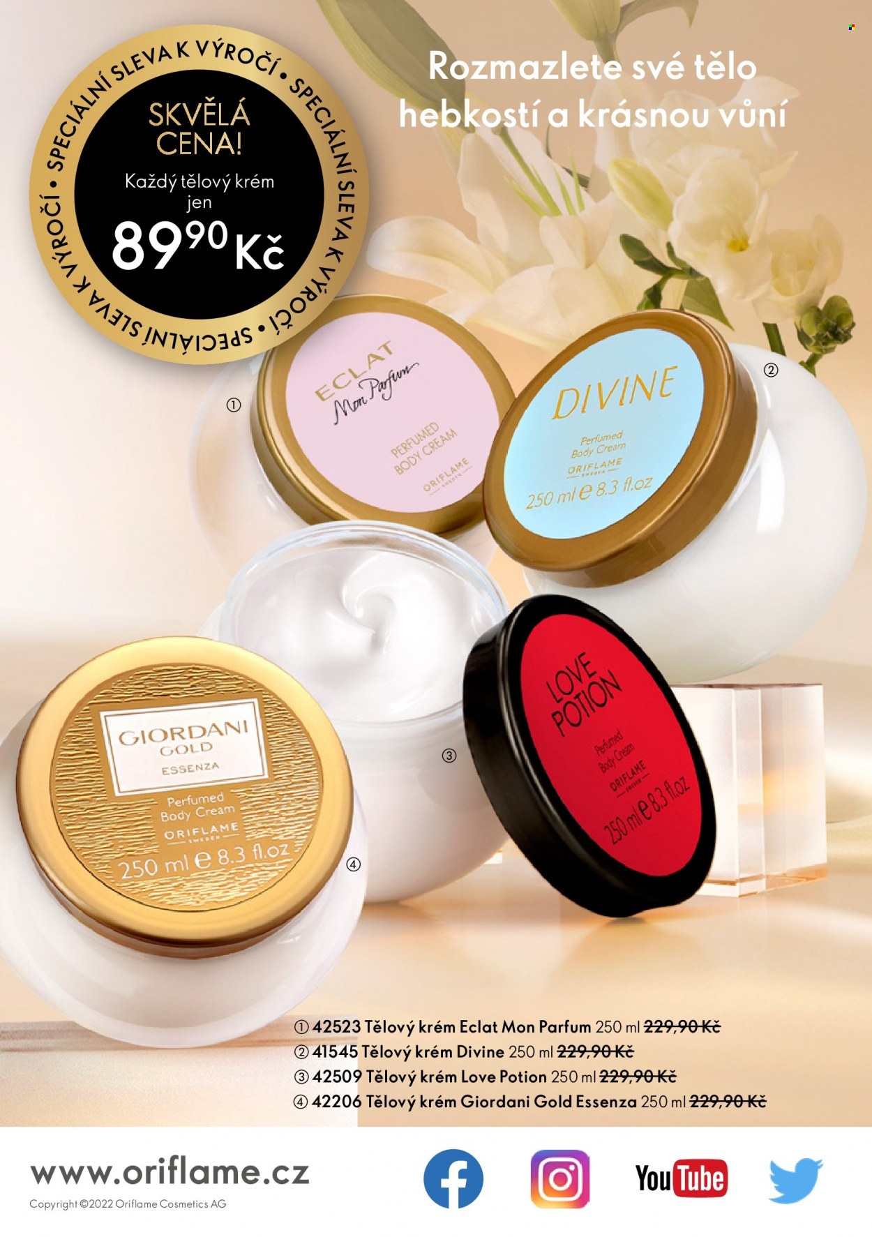 Leták ORIFLAME - 10.8.2022 - 30.8.2022. Strana 136
