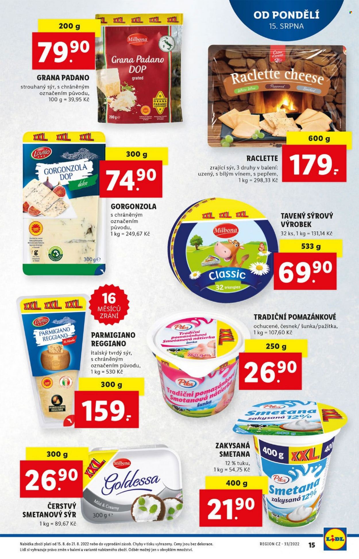 Leták Lidl - 15.8.2022 - 21.8.2022. Strana 15