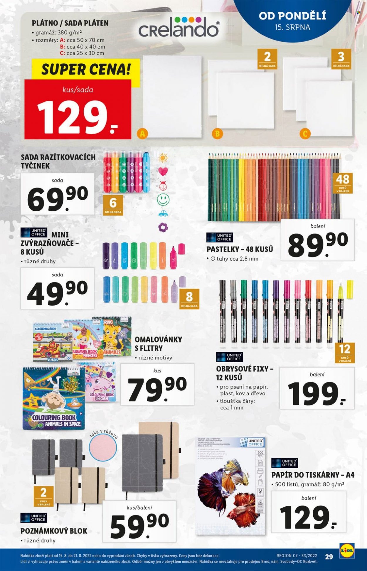 Leták Lidl - 15.8.2022 - 21.8.2022. Strana 29