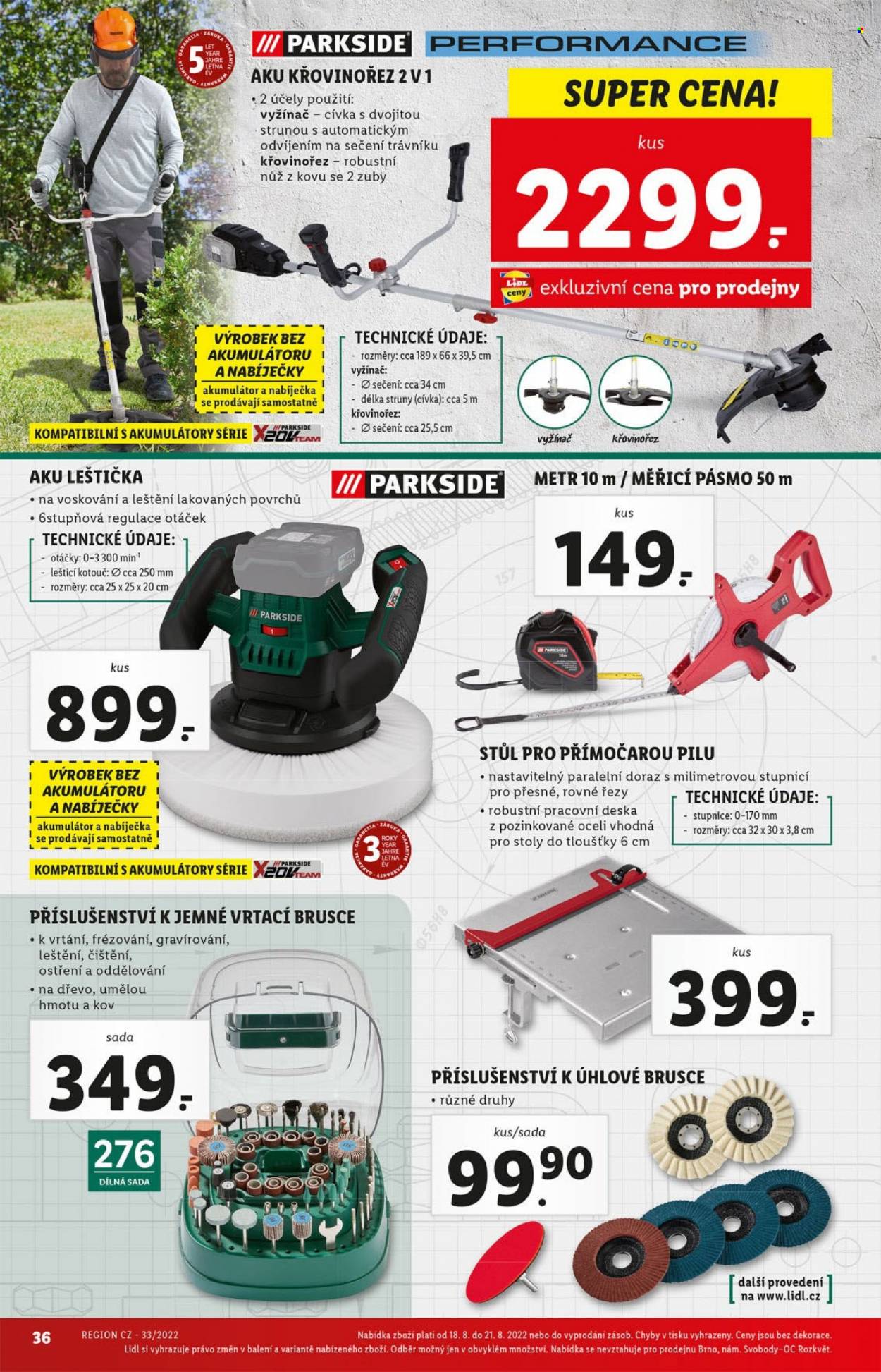 Leták Lidl - 15.8.2022 - 21.8.2022. Strana 36