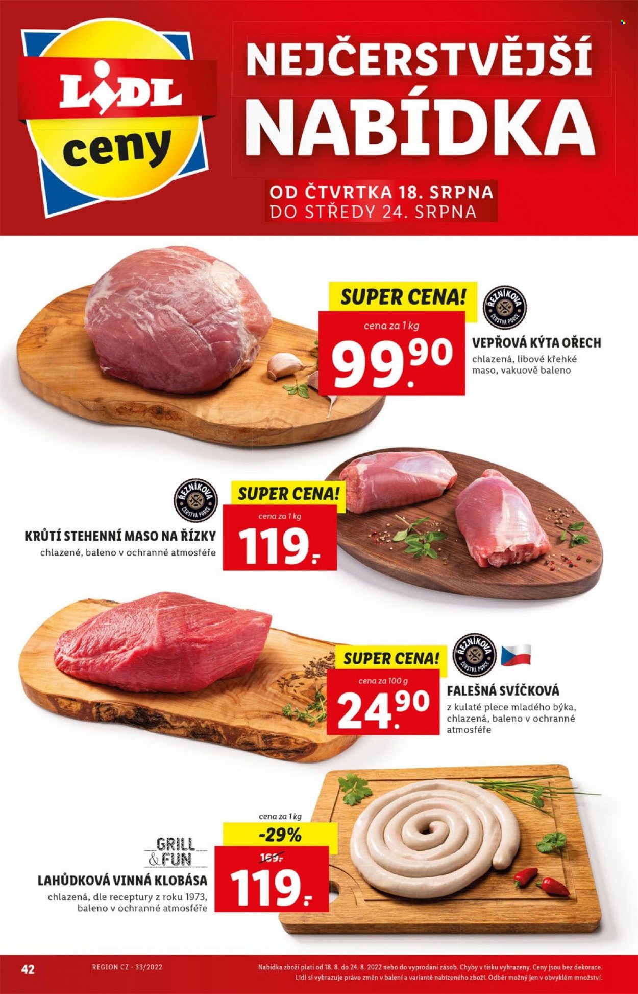 Leták Lidl - 15.8.2022 - 21.8.2022. Strana 42