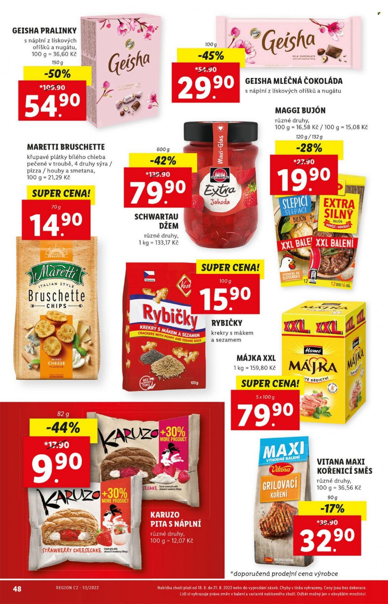 Leták Lidl - 15.8.2022 - 21.8.2022. Strana 48