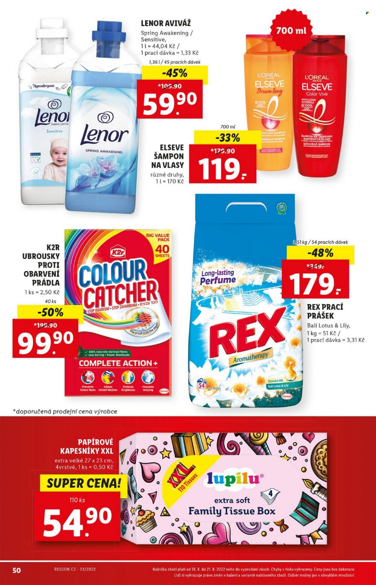 Leták Lidl - 15.8.2022 - 21.8.2022. Strana 50