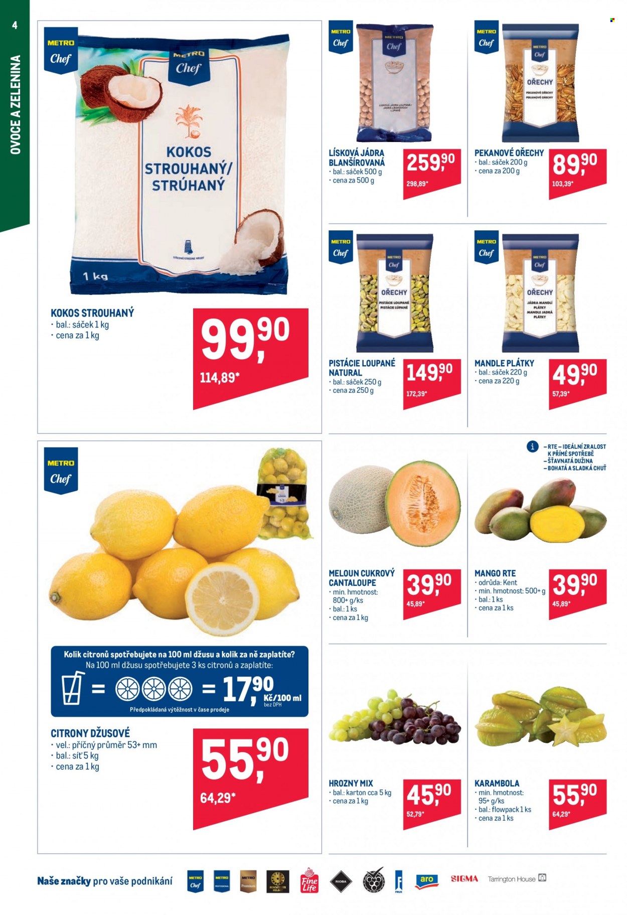 Leták MAKRO - 17.8.2022 - 30.8.2022. Strana 4