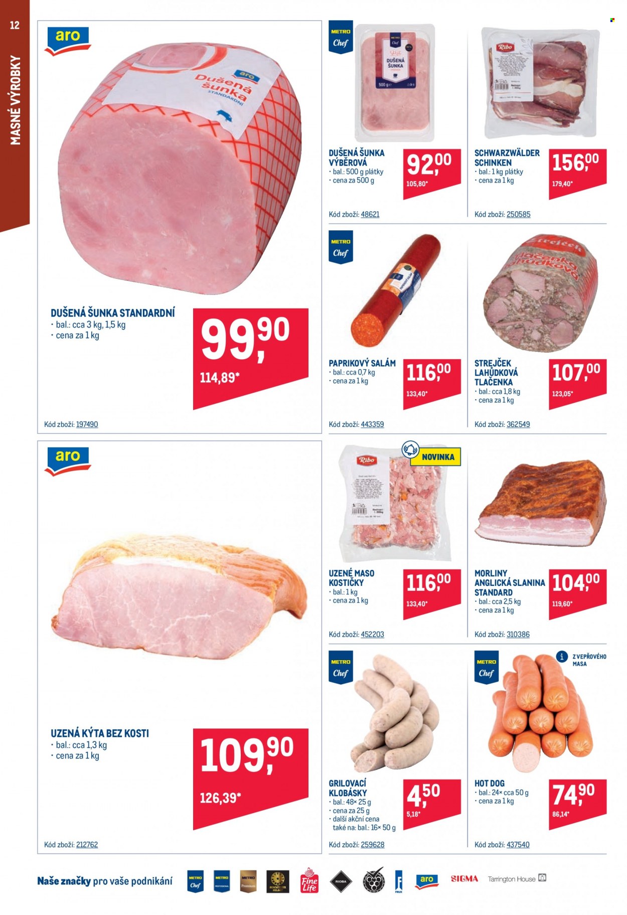 Leták MAKRO - 17.8.2022 - 30.8.2022. Strana 12