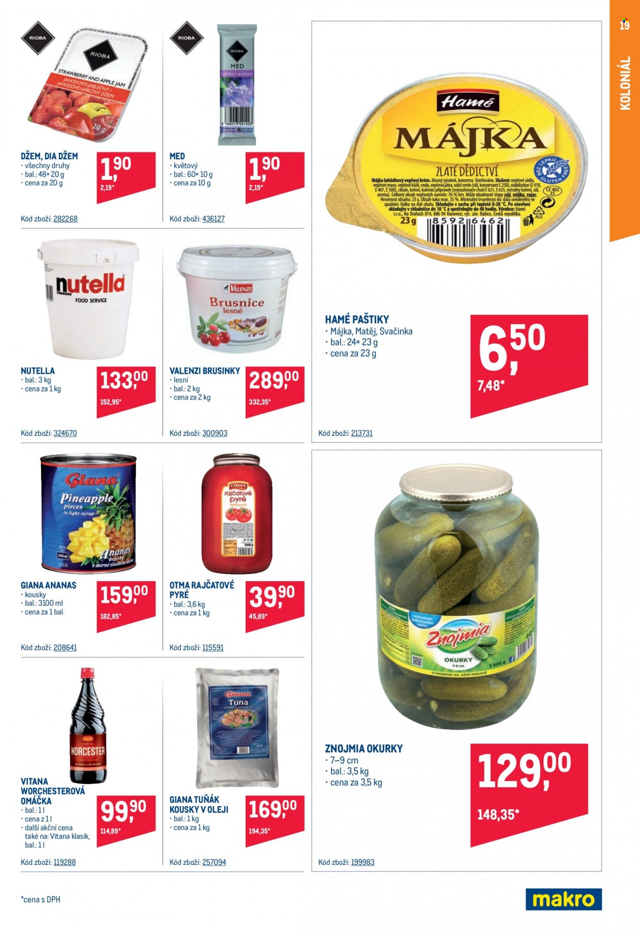 Leták MAKRO - 17.8.2022 - 30.8.2022. Strana 19