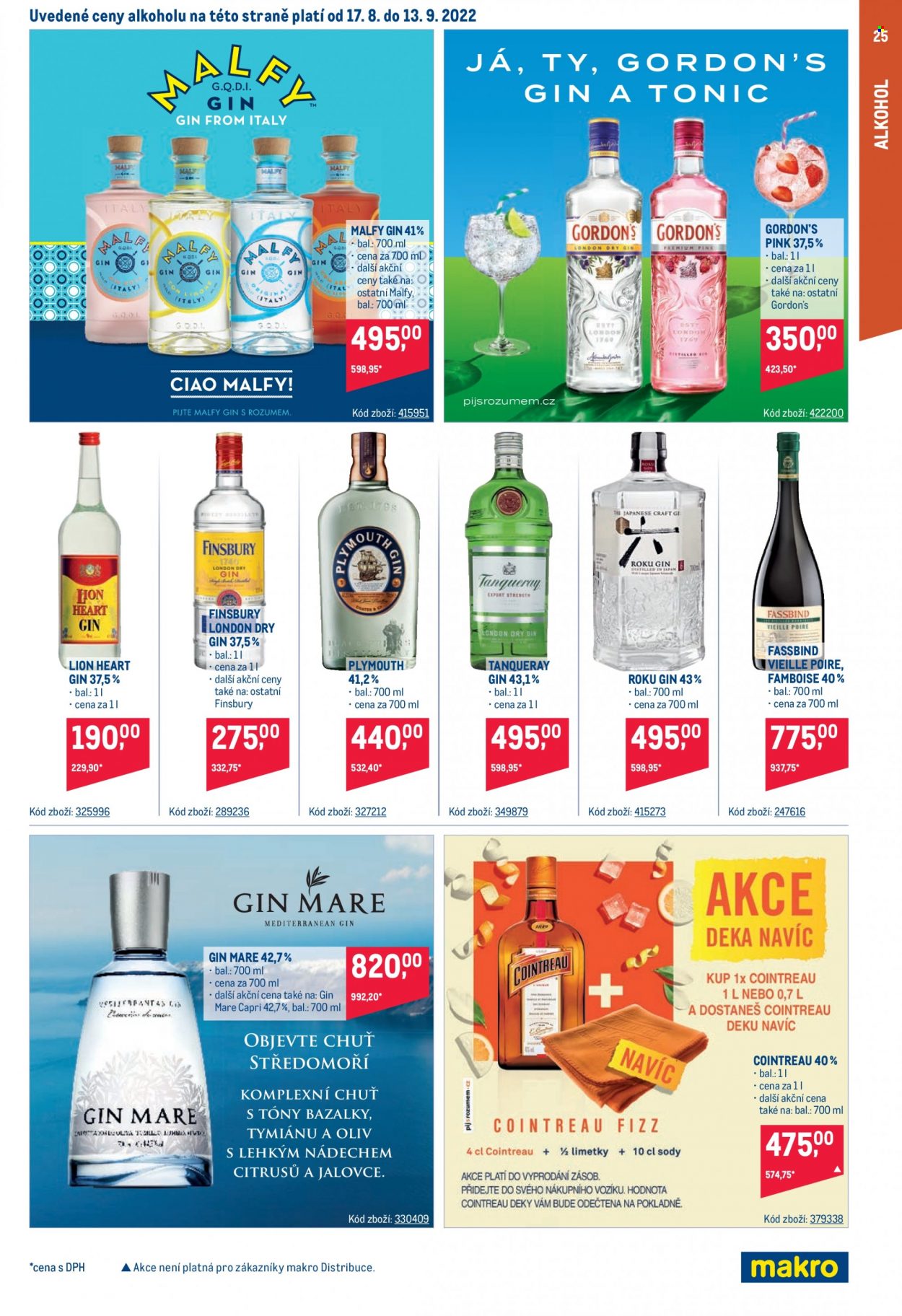 Leták MAKRO - 17.8.2022 - 30.8.2022. Strana 25
