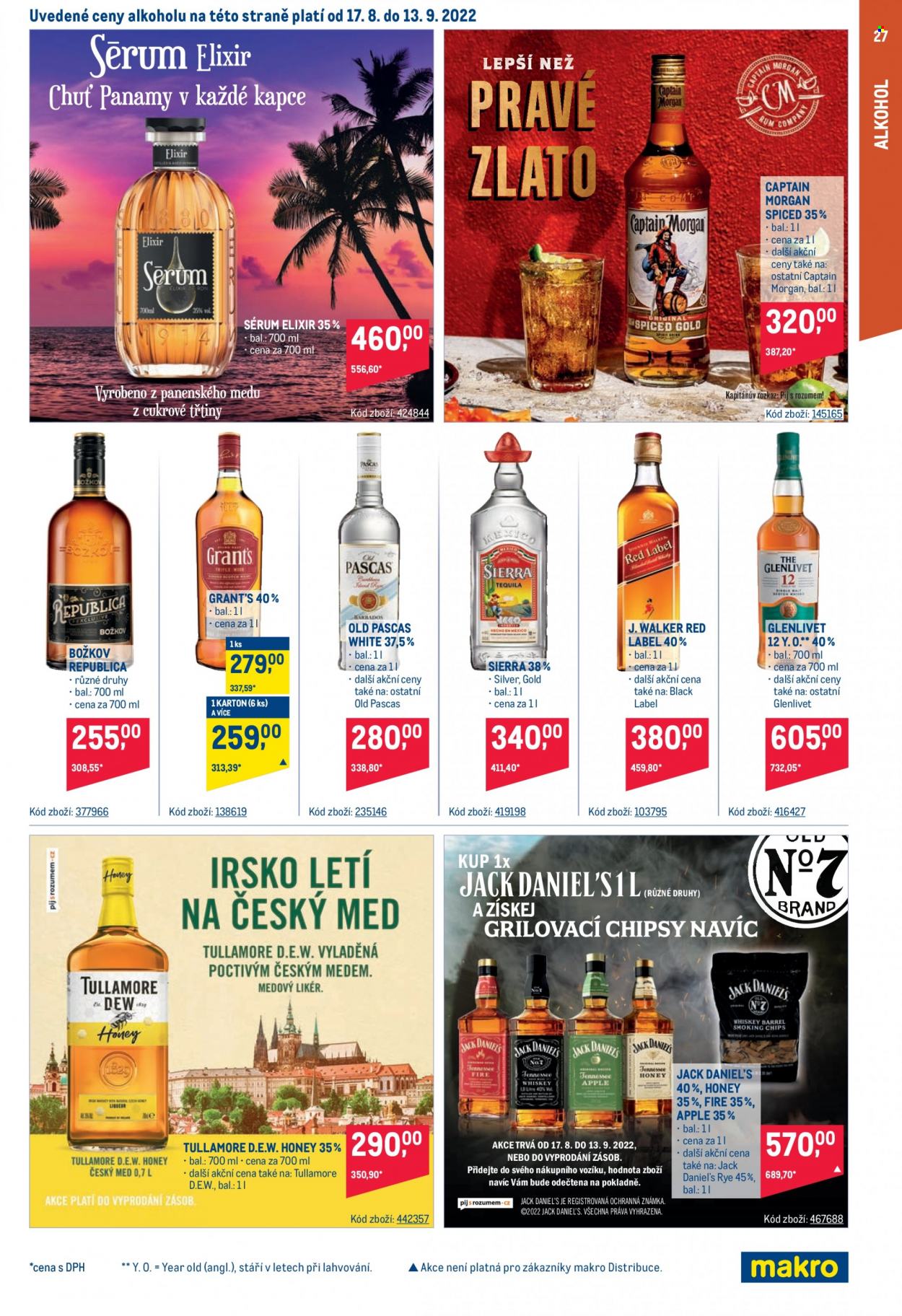 Leták MAKRO - 17.8.2022 - 30.8.2022. Strana 27