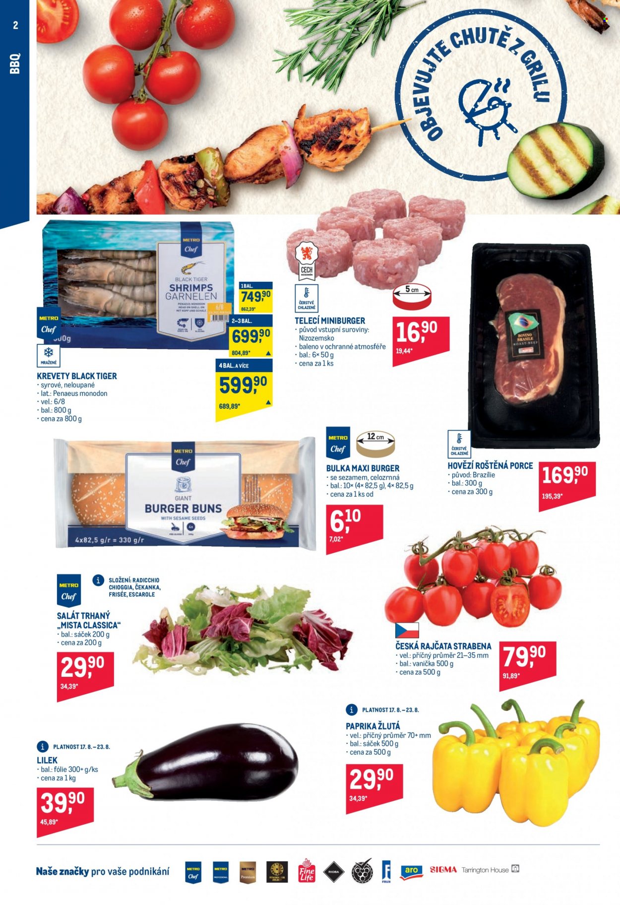 Leták MAKRO - 17.8.2022 - 30.8.2022. Strana 2