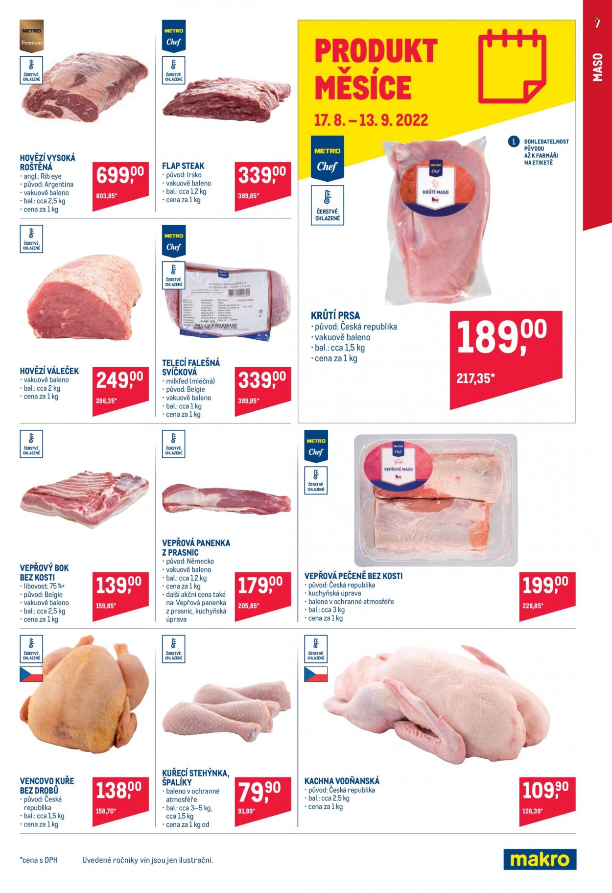 Leták MAKRO - 17.8.2022 - 30.8.2022. Strana 7