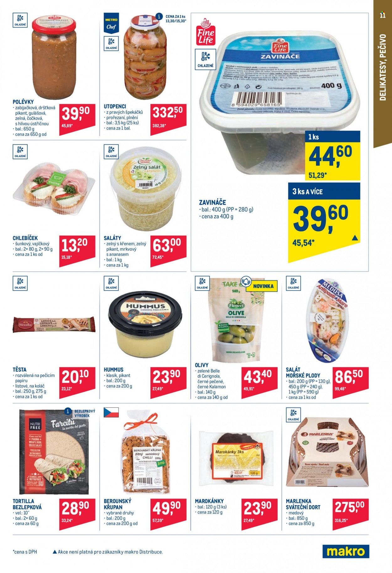 Leták MAKRO - 17.8.2022 - 30.8.2022. Strana 11