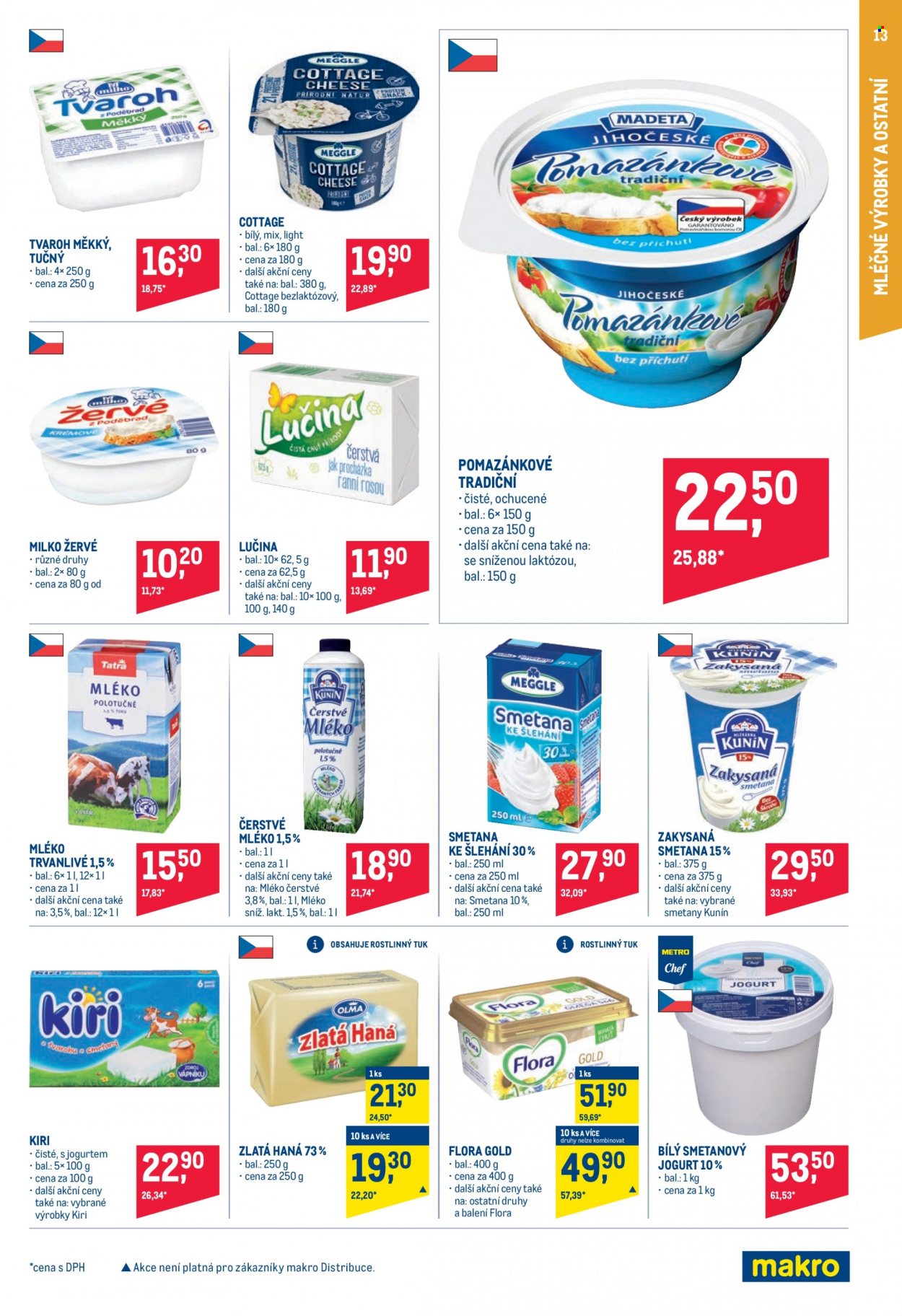 Leták MAKRO - 17.8.2022 - 30.8.2022. Strana 13